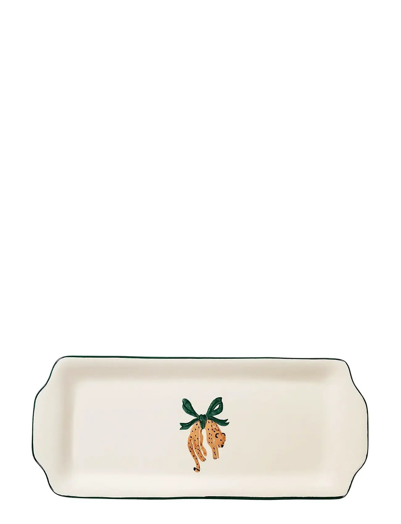 ANNA + NINA Hanging Leopard Serving Platter Cream - 17X40CM - Unisex