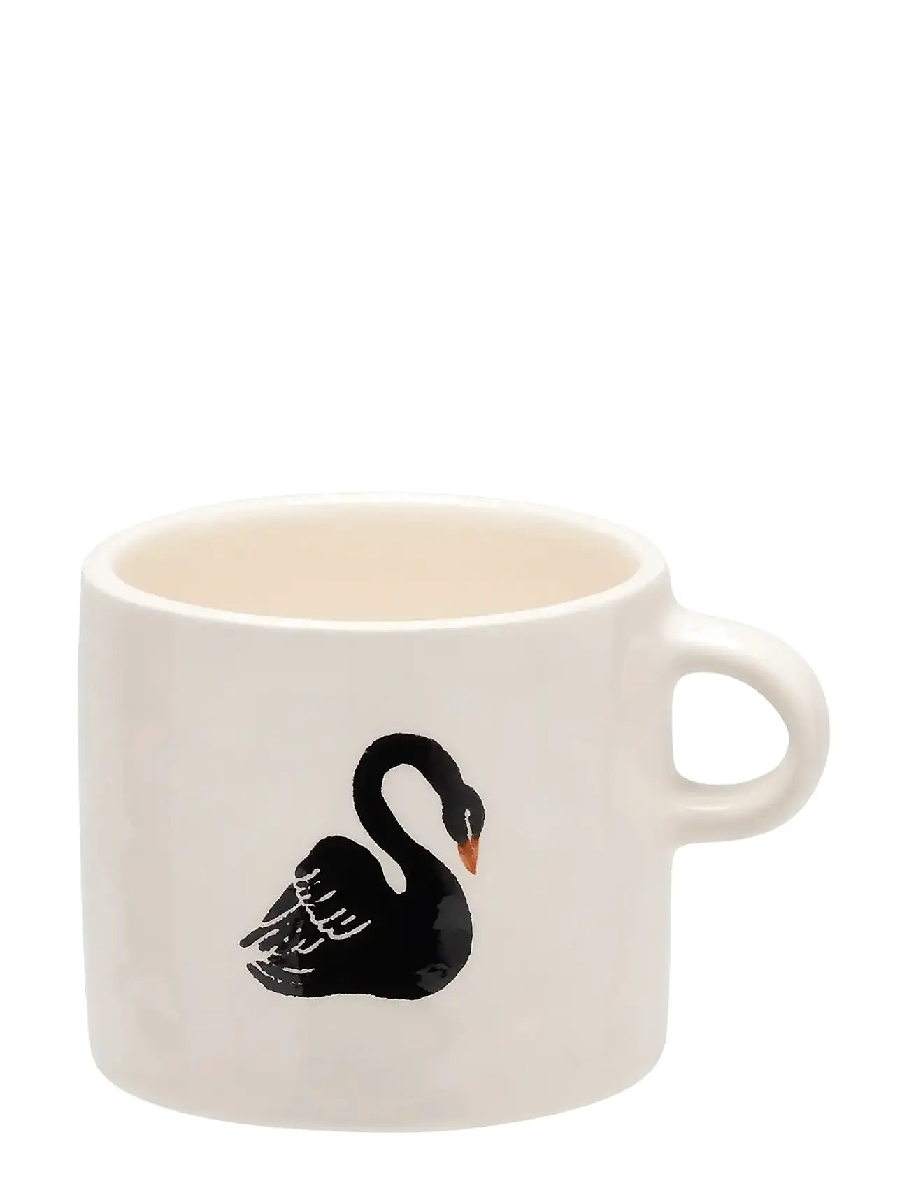 ANNA + NINA Schwarz Swan Mug Cream - 355 ML - Unisex
