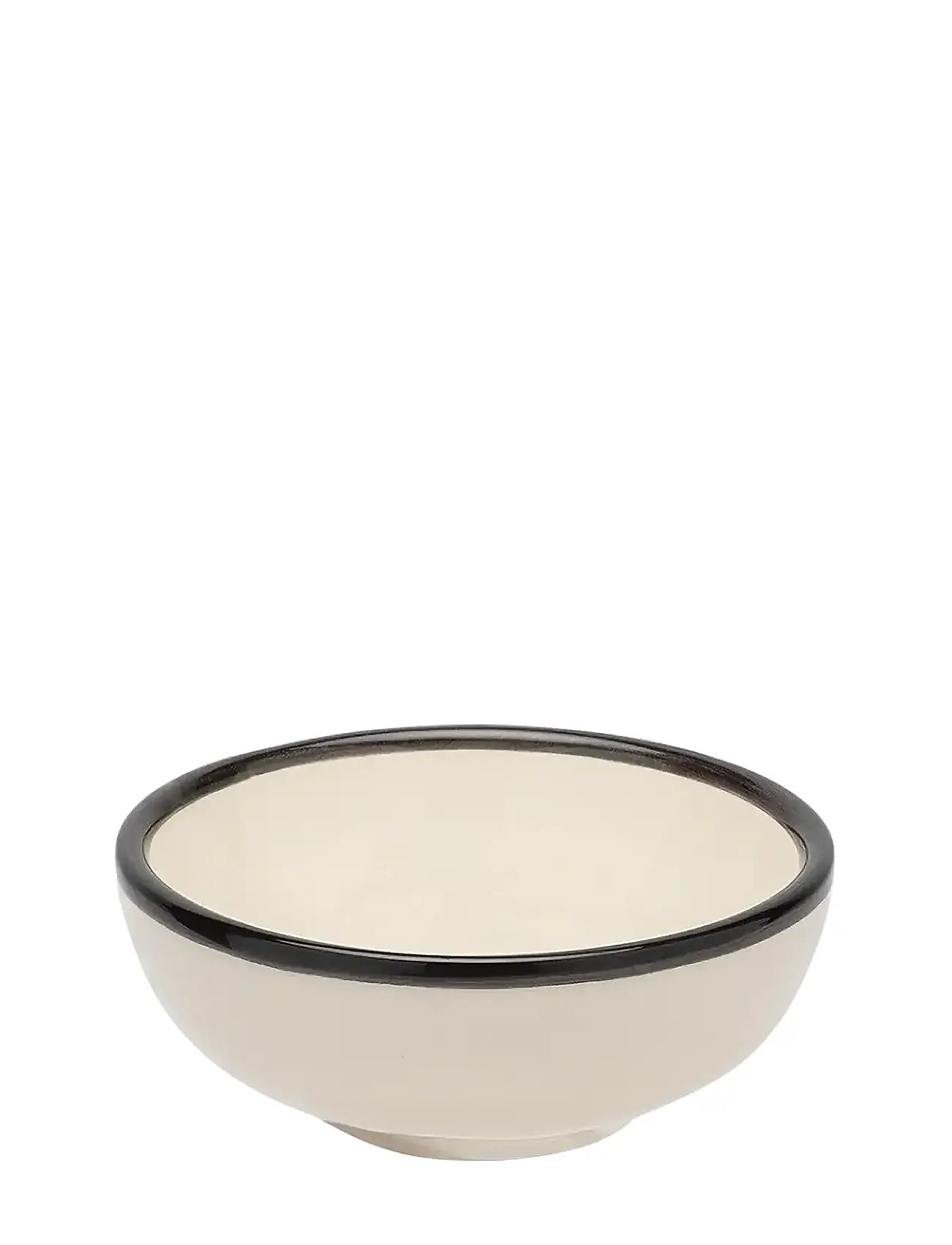 ANNA + NINA Schwarz Swan Tapas Bowl Cream - Ø 10.5 CM - Unisex