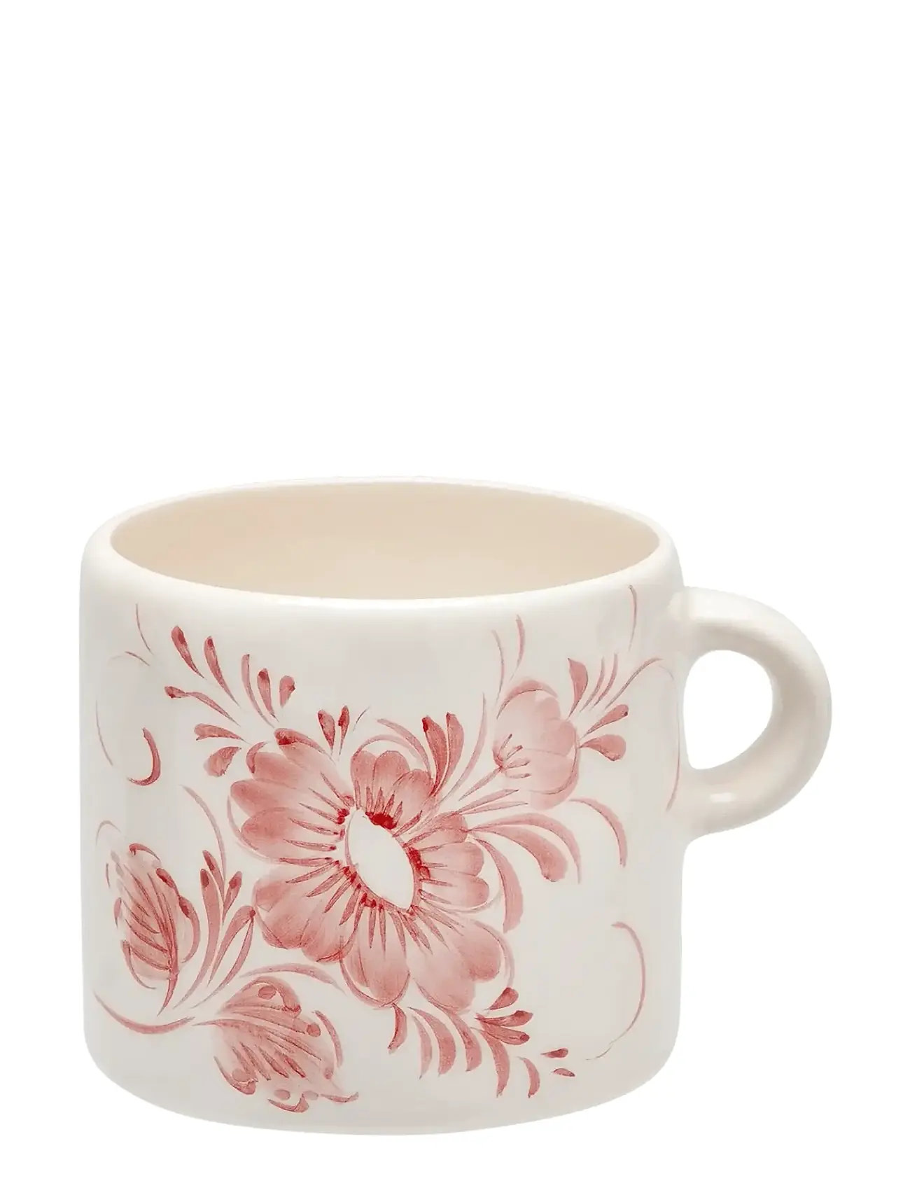ANNA + NINA Whimsical Rose Mug Rot - 355 ML - Unisex