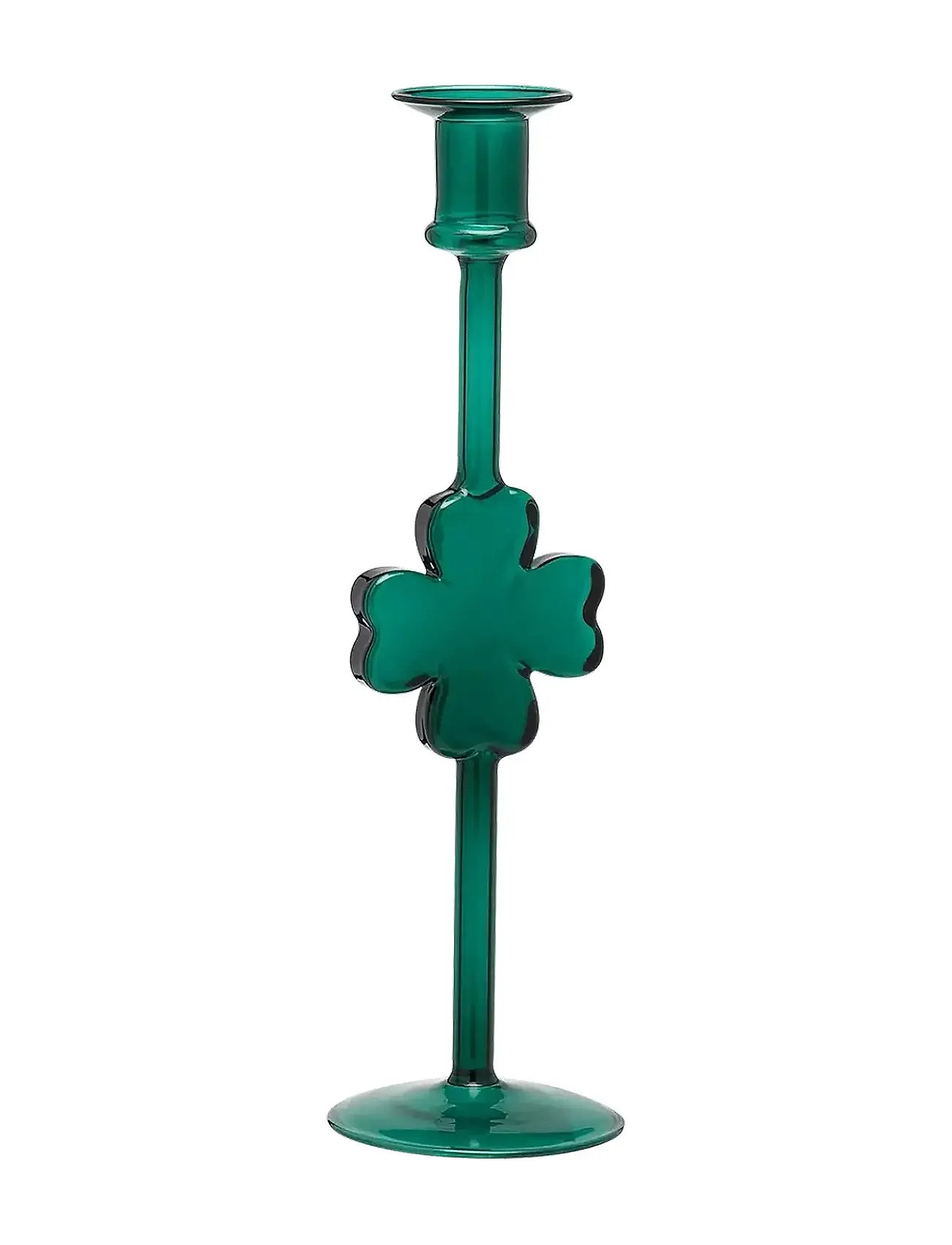 ANNA + NINA Shamrock Candle Holder Grün - H8CM - Unisex