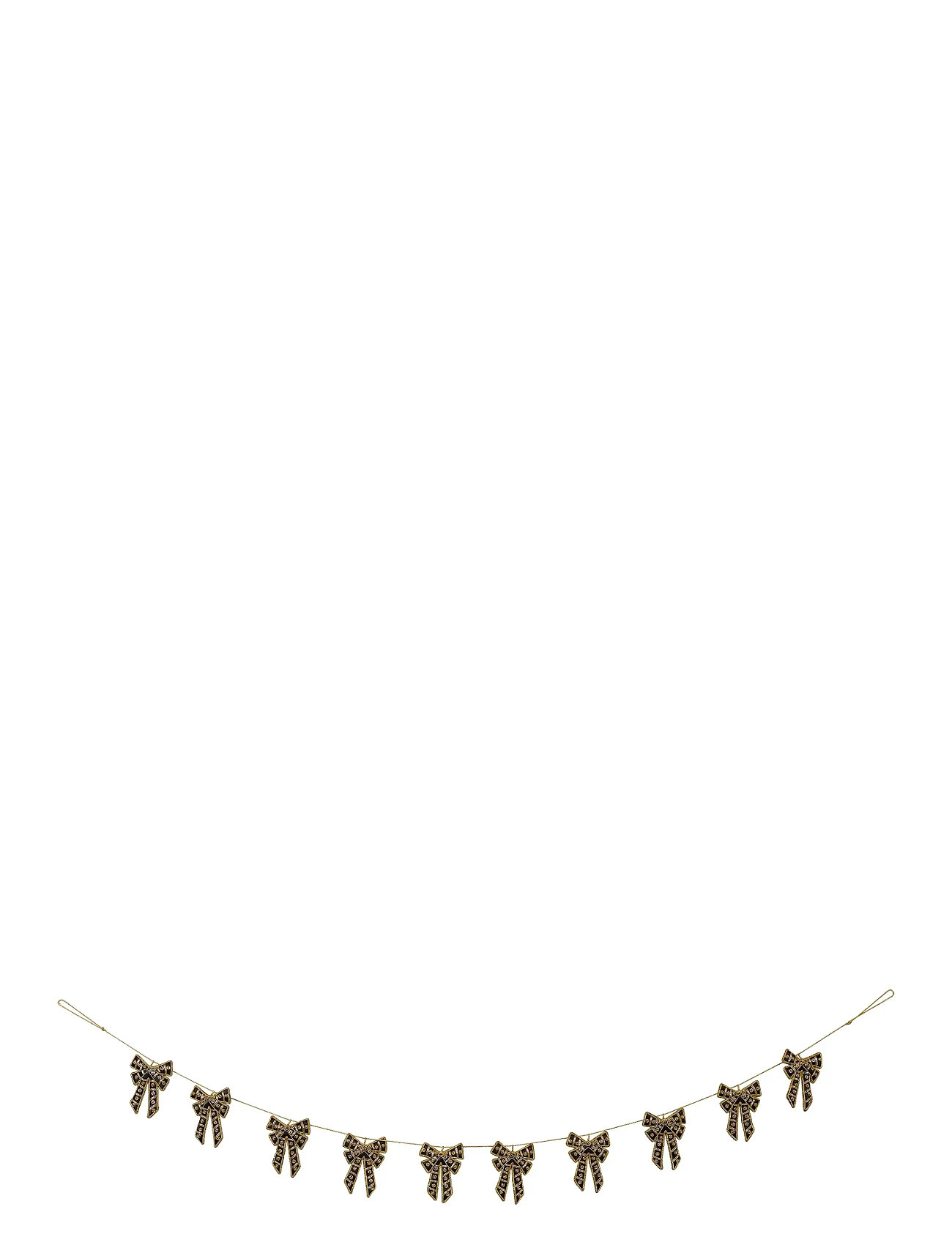 ANNA + NINA Regal Bow Garland Schwarz - L167CM - Unisex