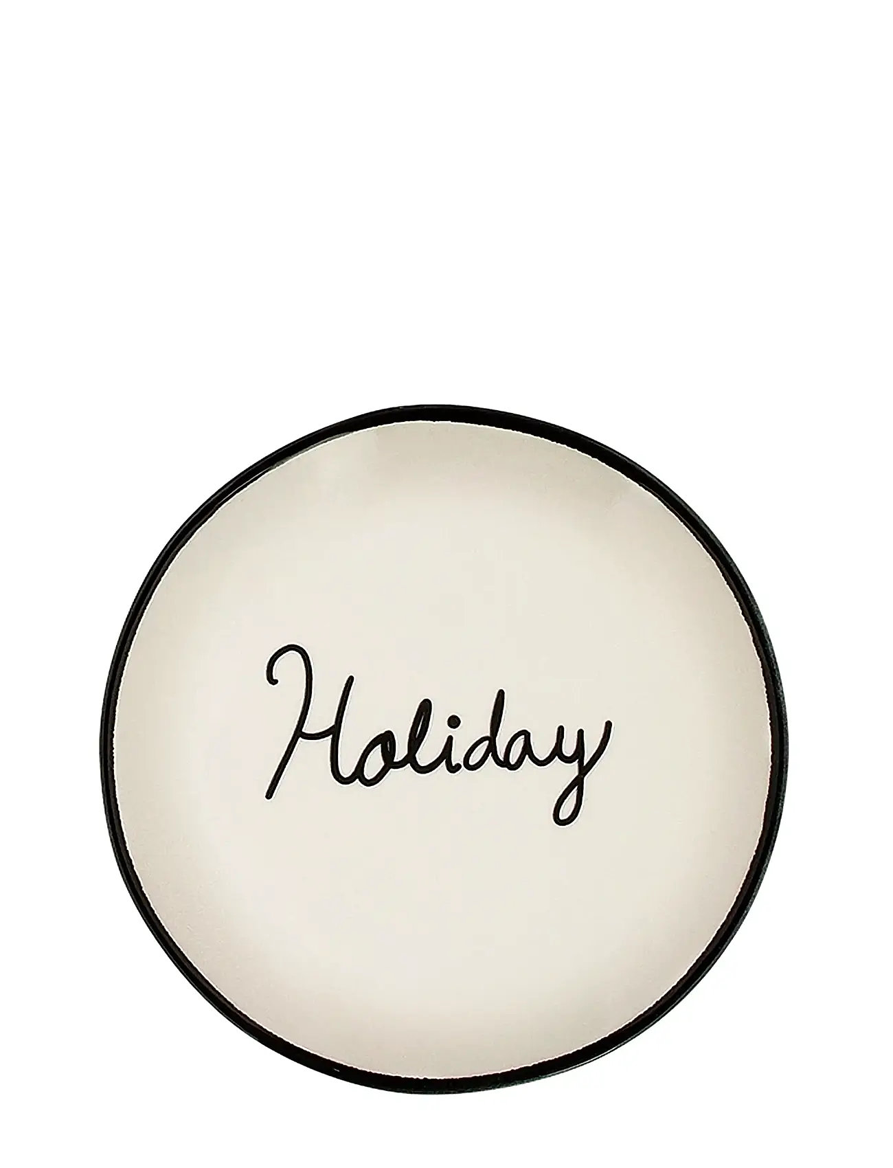 Anna + Nina Holiday Dessert Plate, Ø 15 cm, Cream, Tallerkener > Små Tallerkener, Unisex