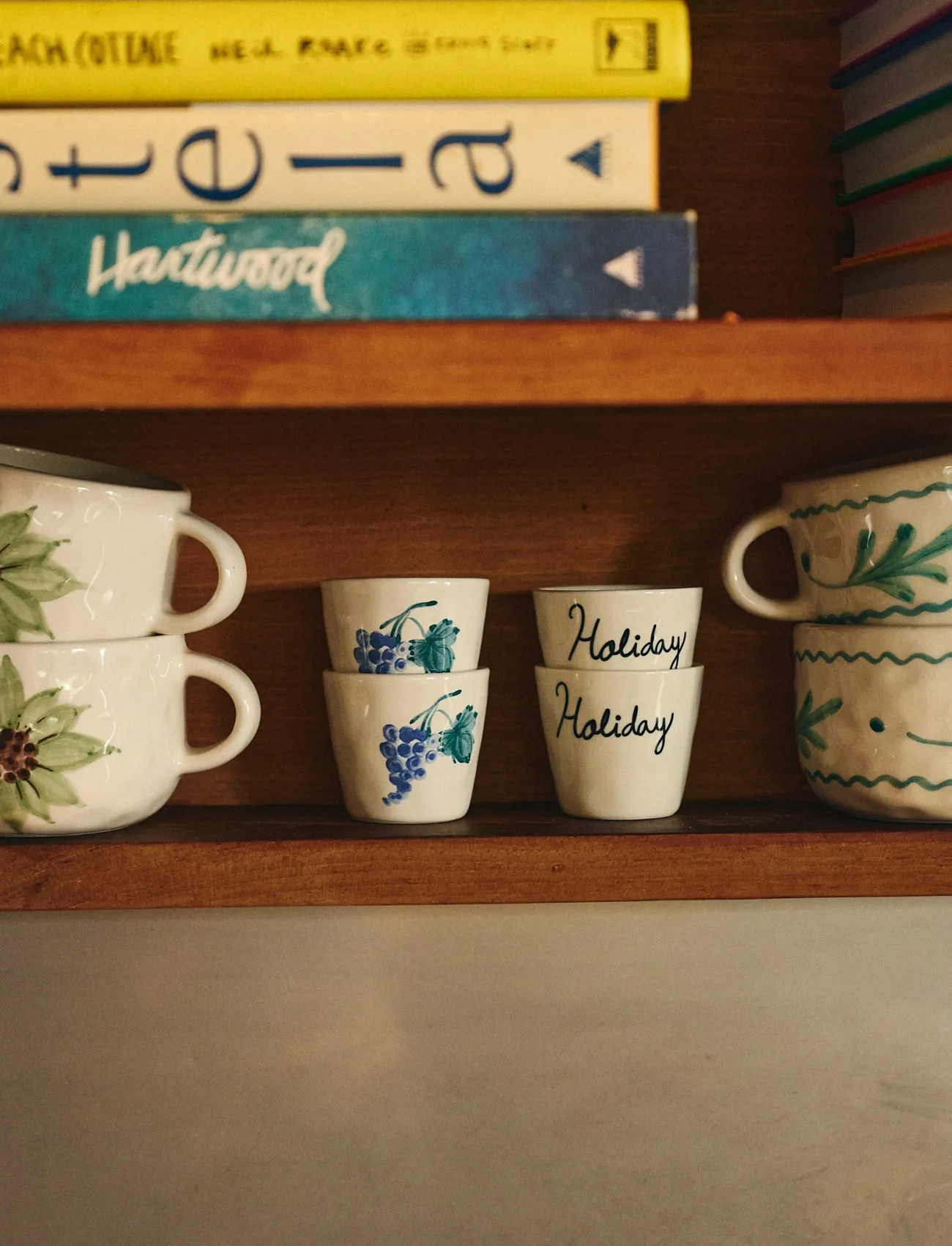 Anna + Nina Holiday Espresso Cup, 12.5 ml, Cream, Kopper Og Krus > Espressokopper, Unisex