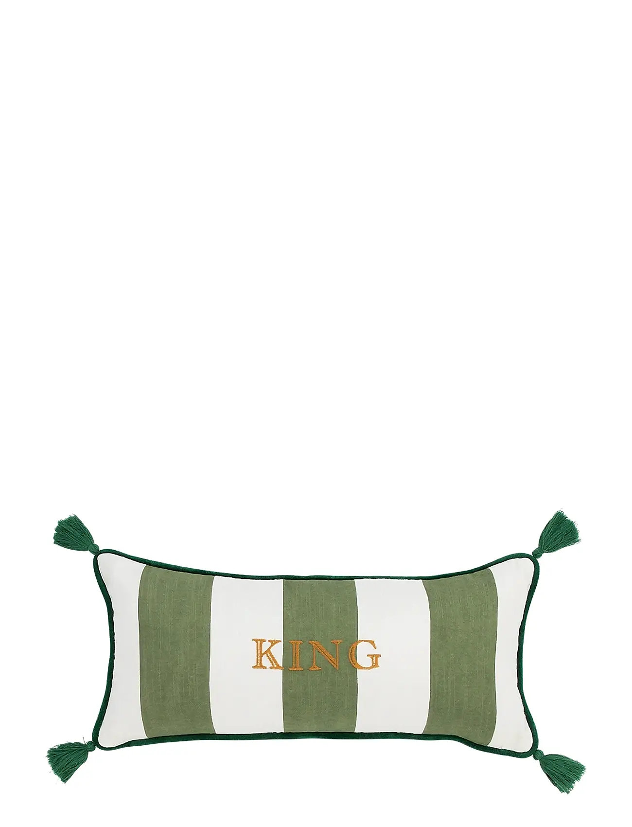 Anna + Nina King Cushion, One Size, Green, Puder & Tæpper > Puder, Unisex