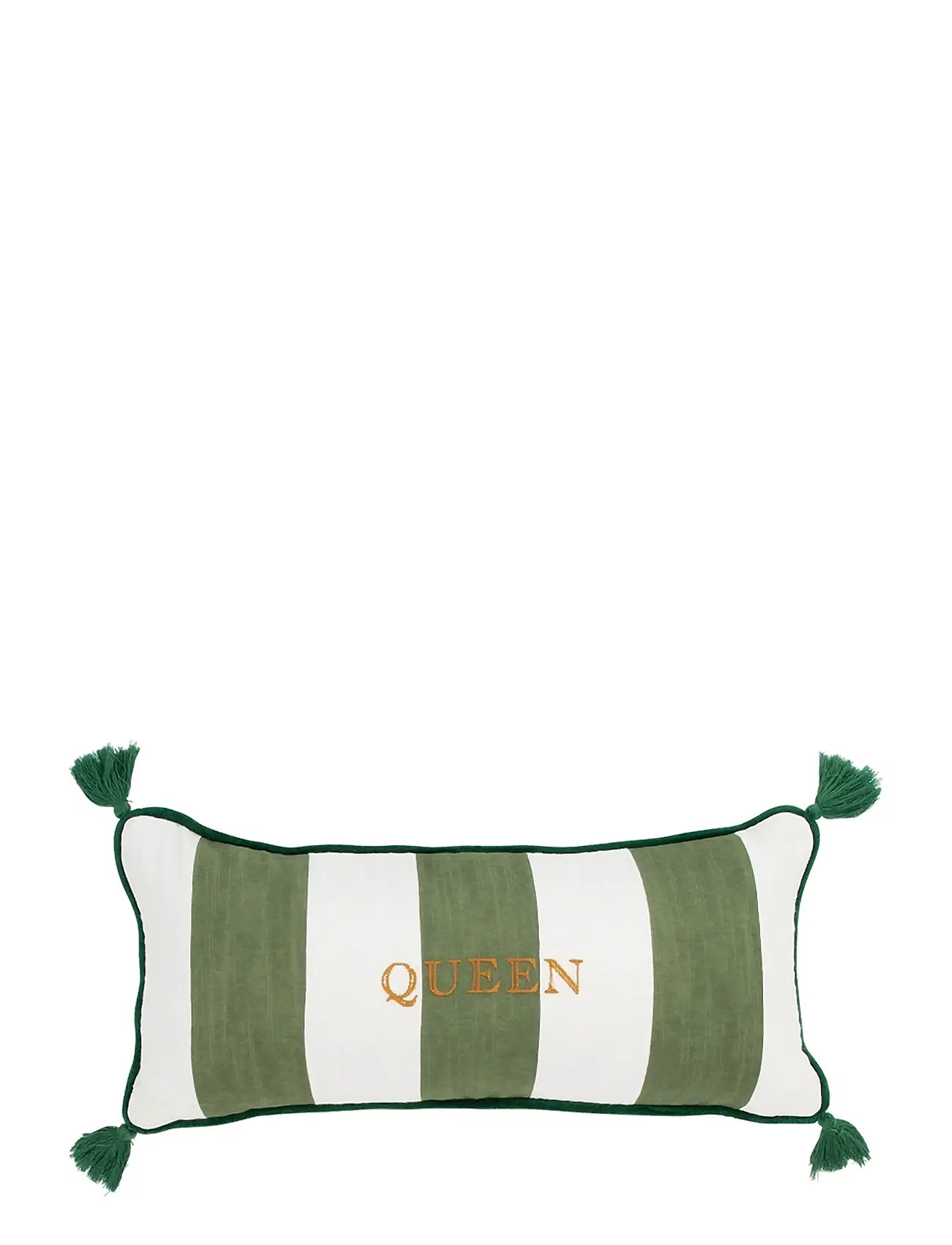 Anna + Nina Queen Cushion, One Size, Green, Puder & Tæpper > Puder, Unisex