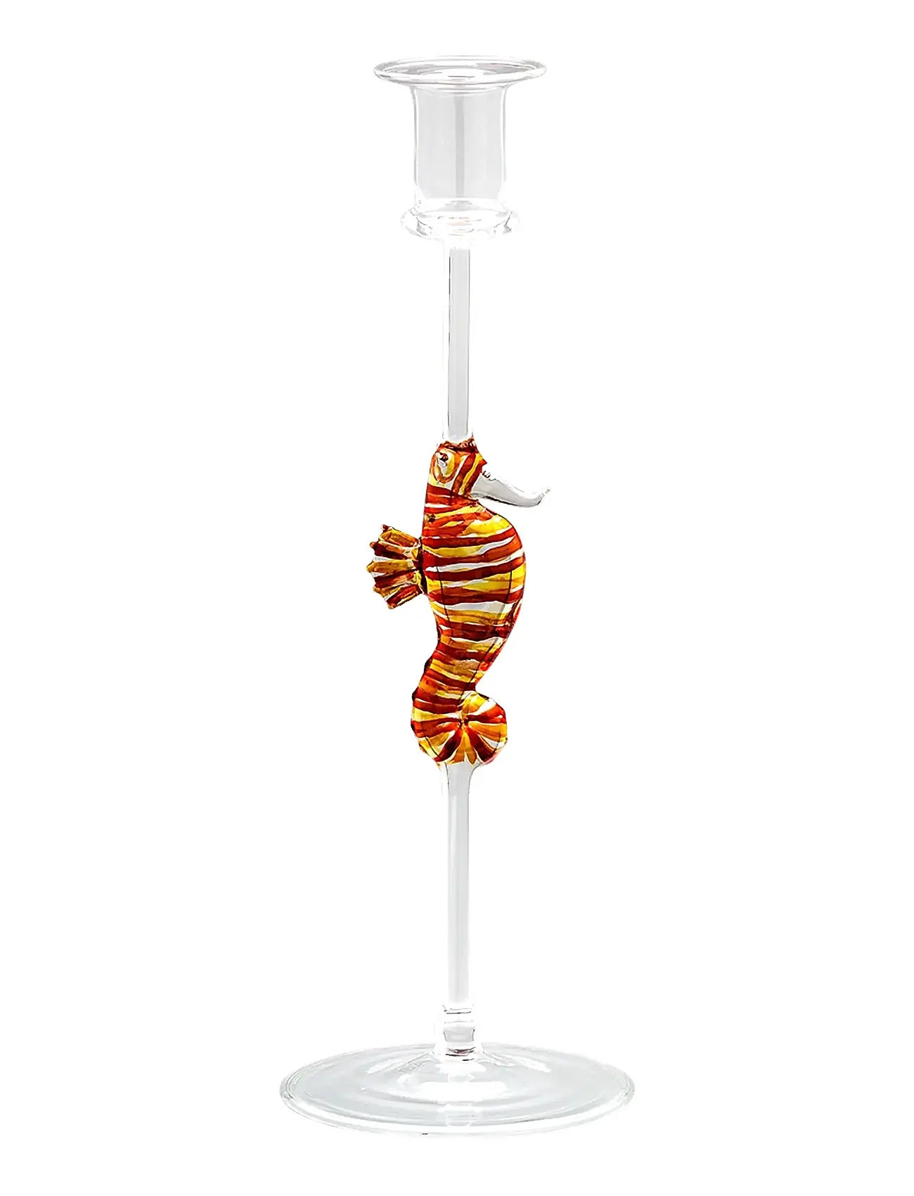 Anna + Nina Seahorse Candle Holder, One Size, Nude, Candle & Tealight Holders > Candle Holders, Unisex