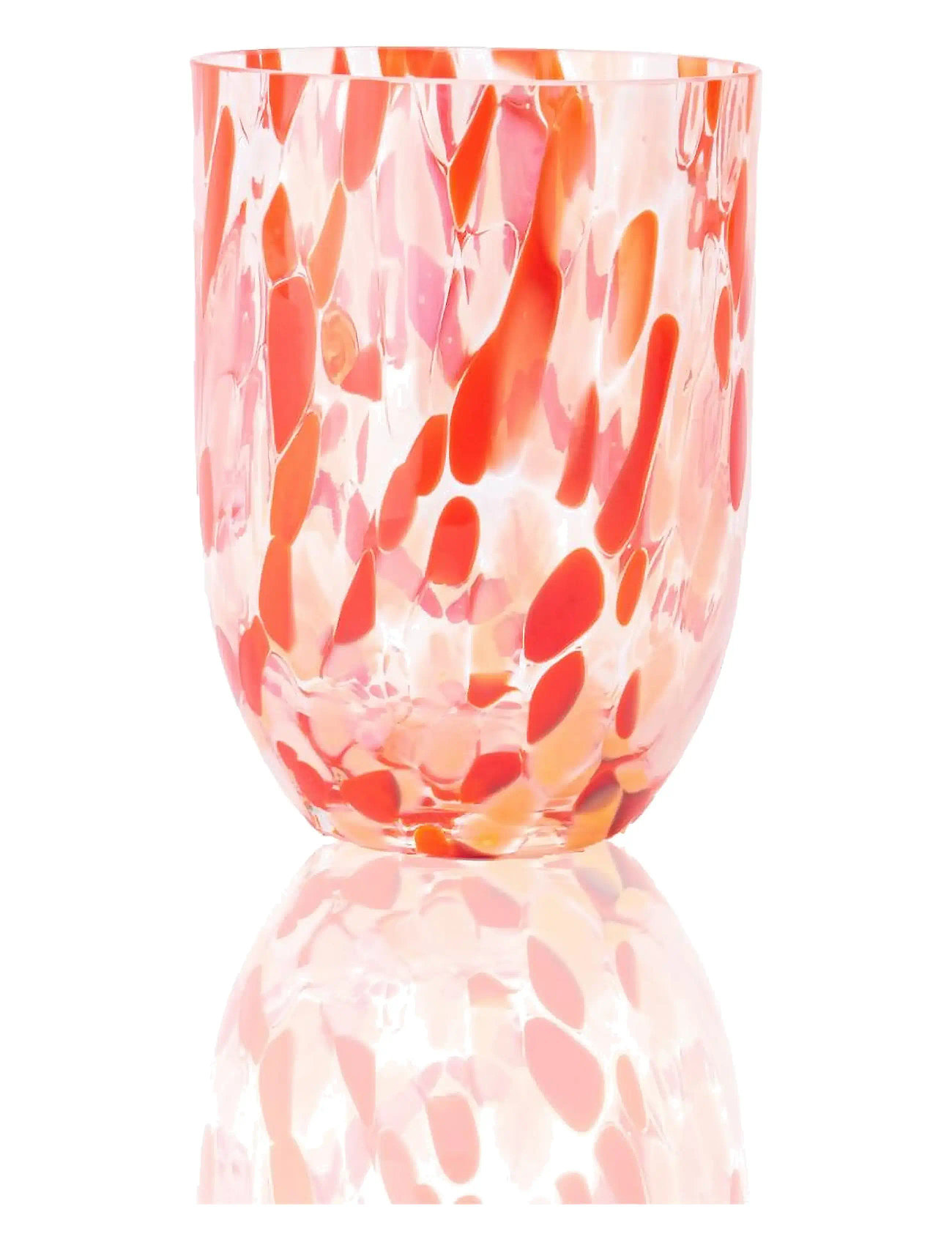 Big Confetti Tumbler Red Anna Von Lipa