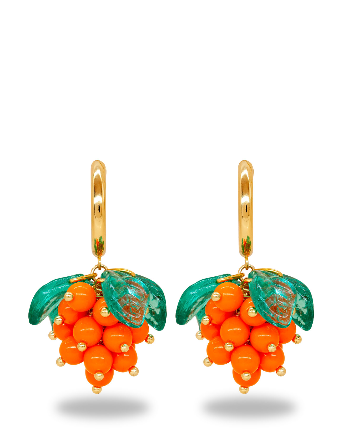 ANNELE Cloudberry Cute Ohrringe Gold - One Size 4 Cm - Damen