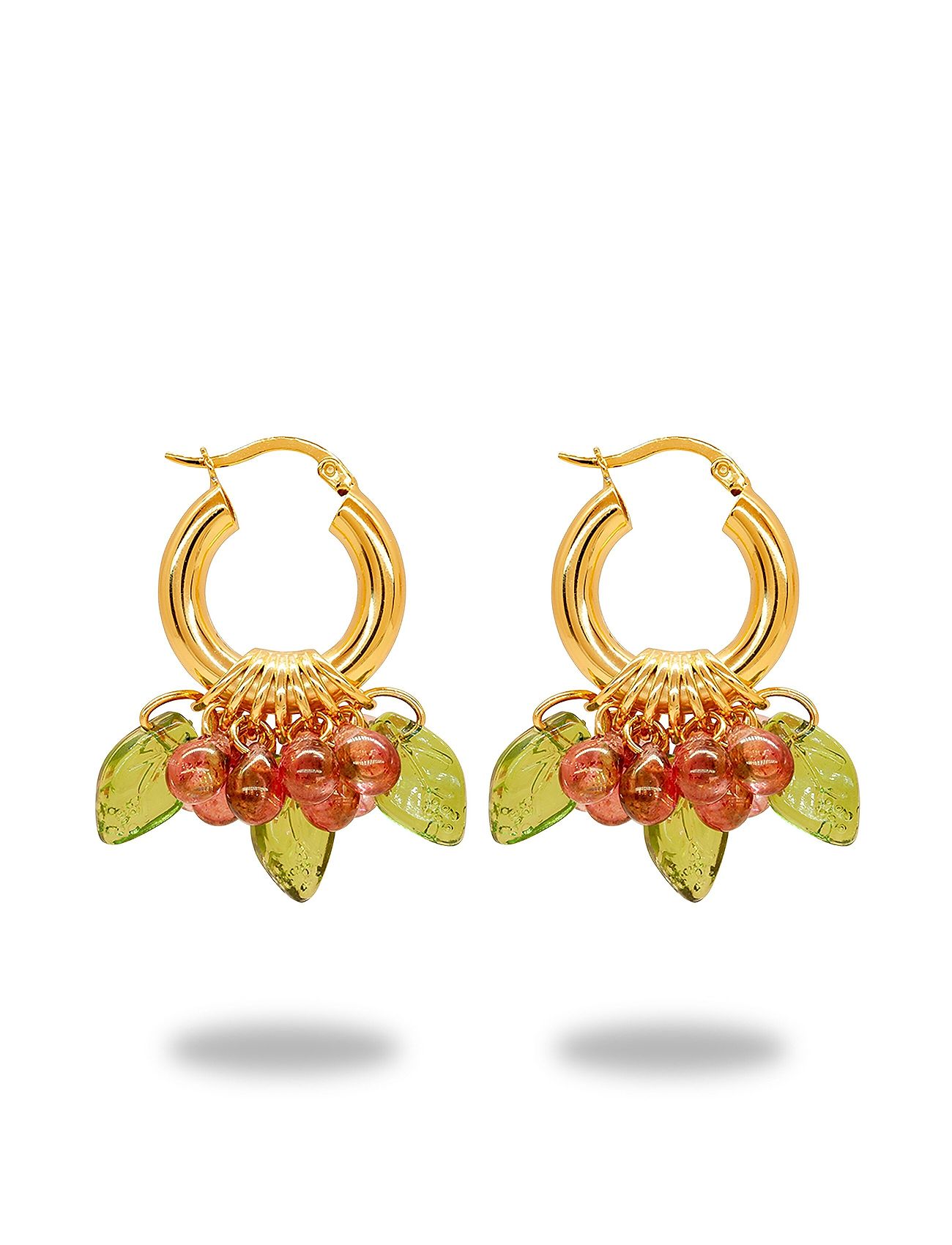 ANNELE Cranberry Queen Earrings Rosa