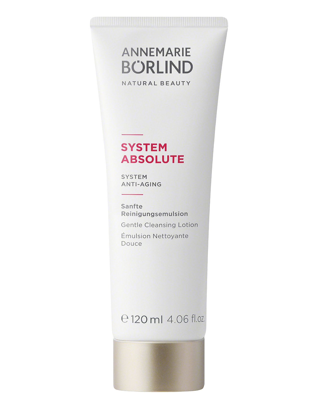 System Absolute Cleansing Lotion Beauty Women Skin Care Face Cleansers Milk Cleanser Nude Annemarie Börlind