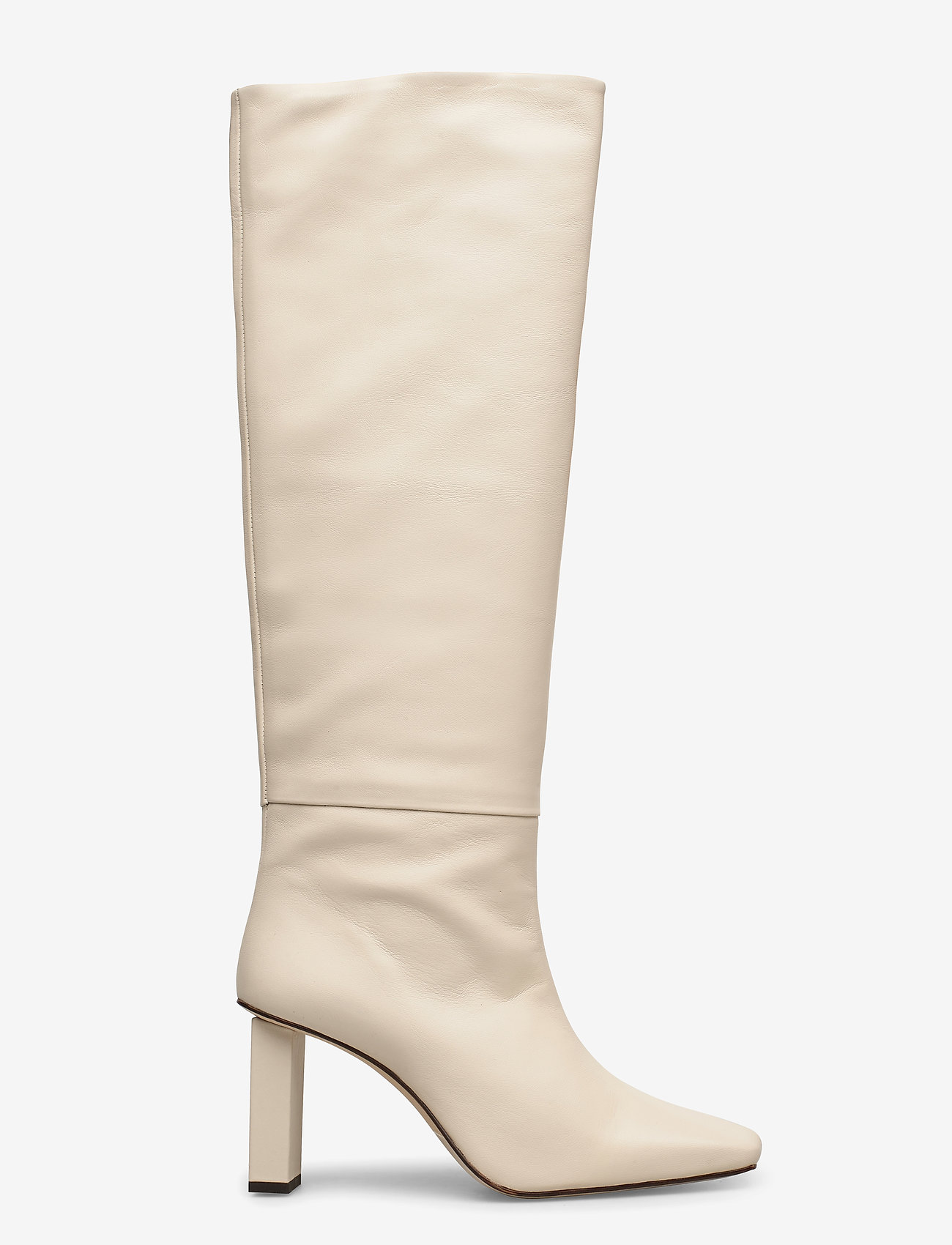 cream long boots