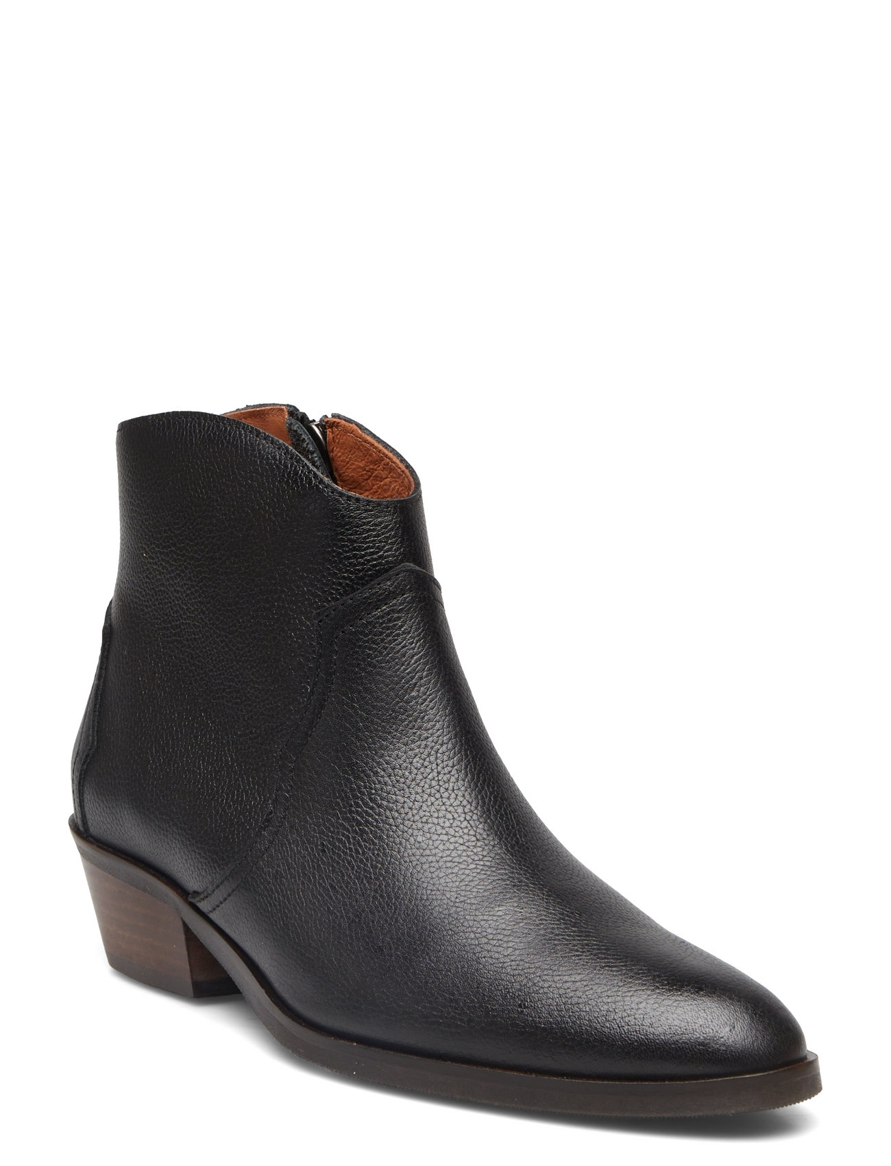 "Anonymous Copenhagen" "Fiona 35 Shoes Boots Ankle With Heel Black Anonymous