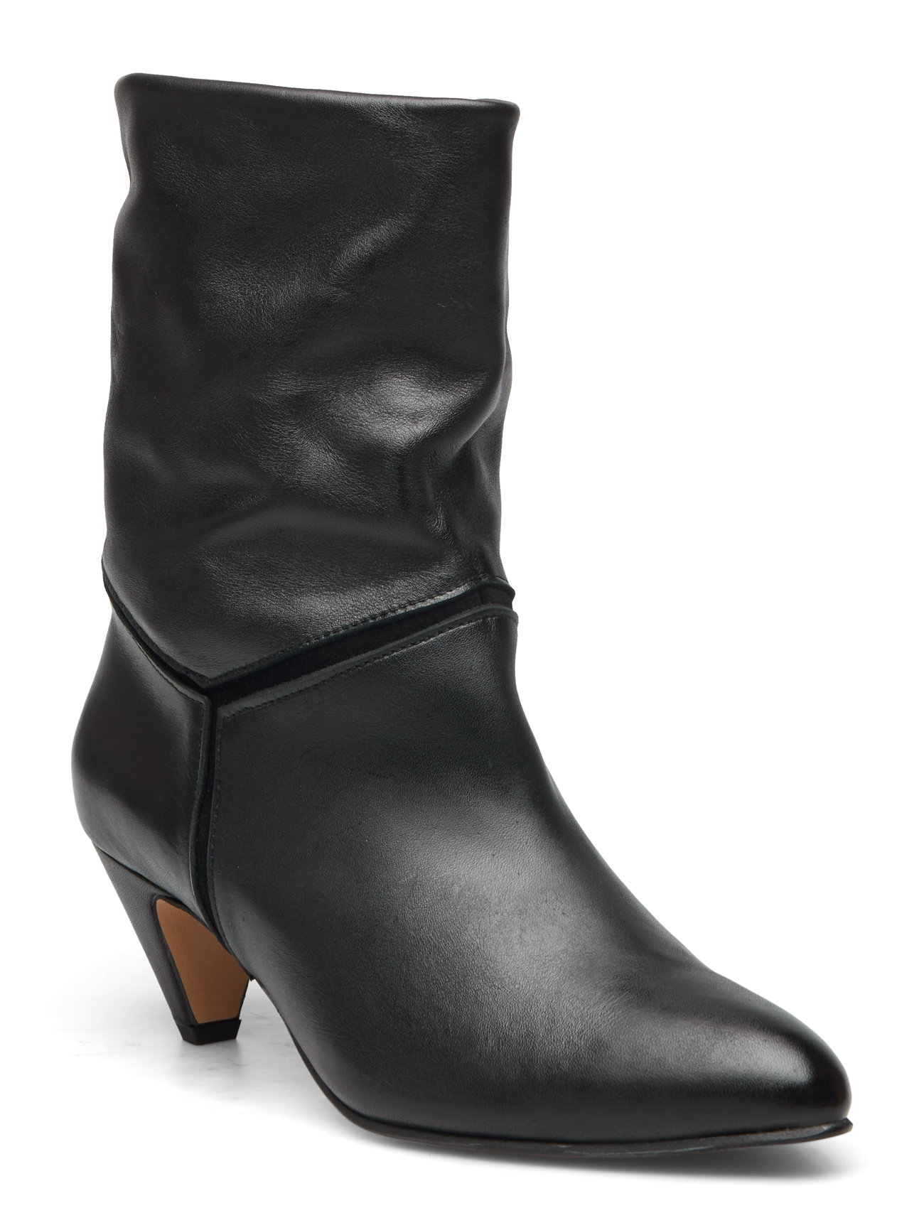 Jassi 50 Stiletto Shoes Boots Ankle Boots Ankle Boots With Heel Black Anonymous Copenhagen