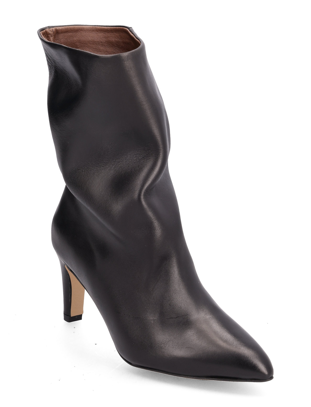 "Anonymous Copenhagen" "Vully 75 Stiletto Shoes Boots Ankle With Heel Black Anonymous