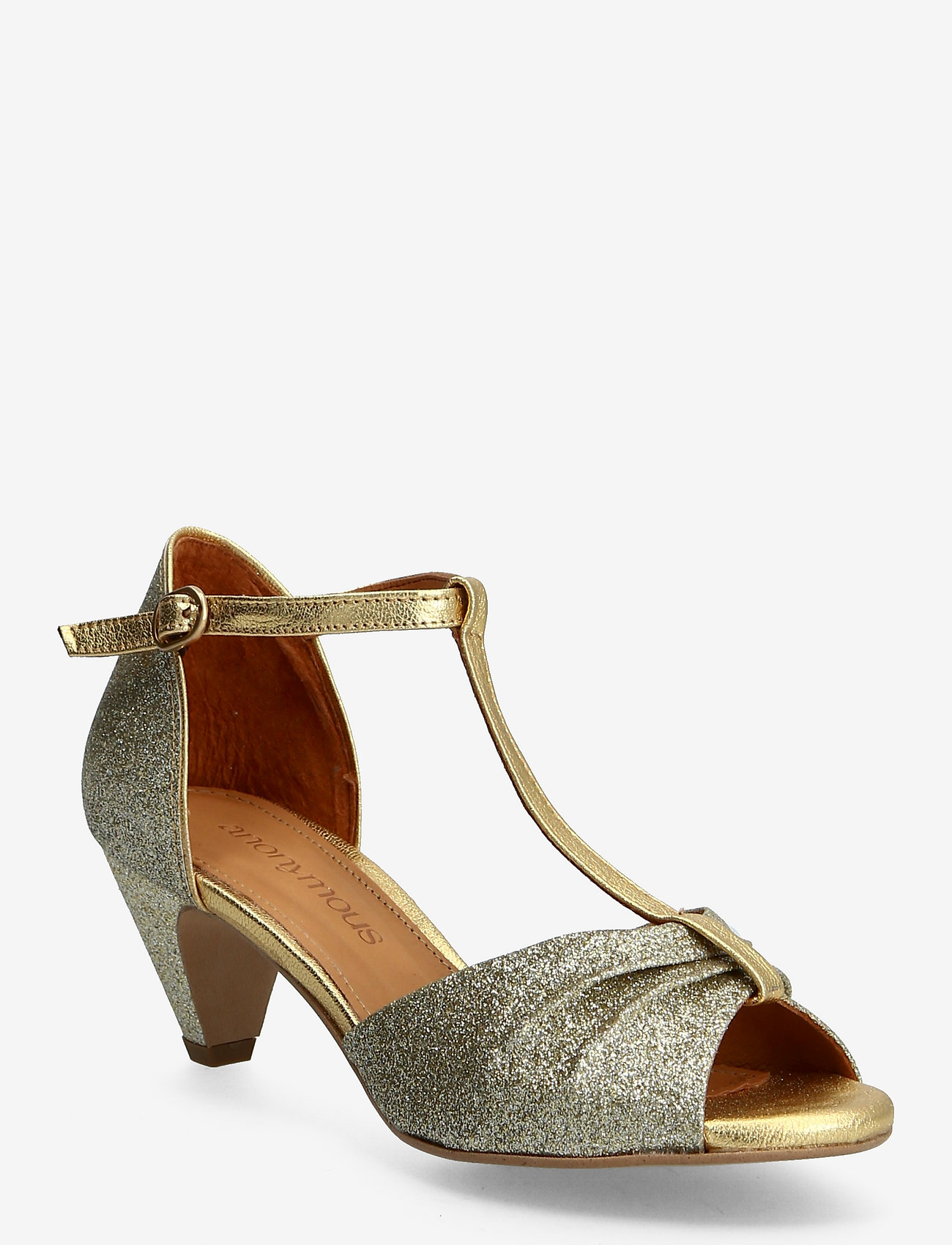 Anonymous Linette 50 Glitter & Leather - Peeptoes |
