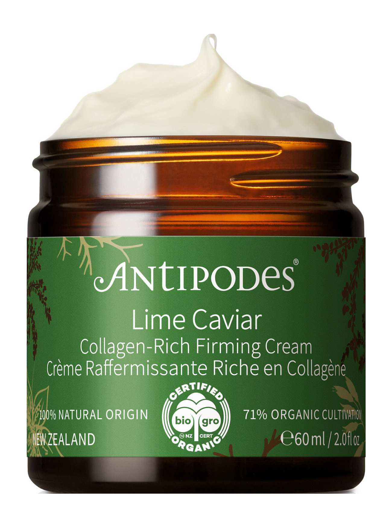 Lime Caviar Collagen-Rich Firming Cream Dagkräm Ansiktskräm Nude Antipodes