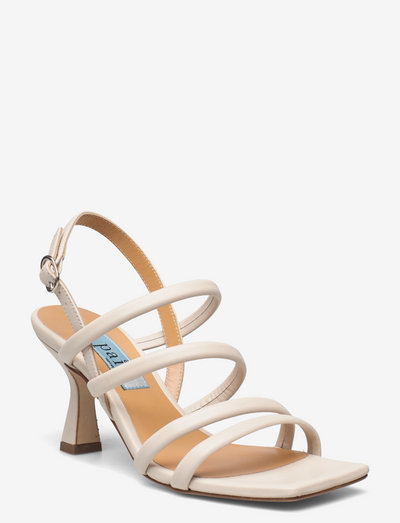 Multi stringg high heel - sandaletten - tapioca