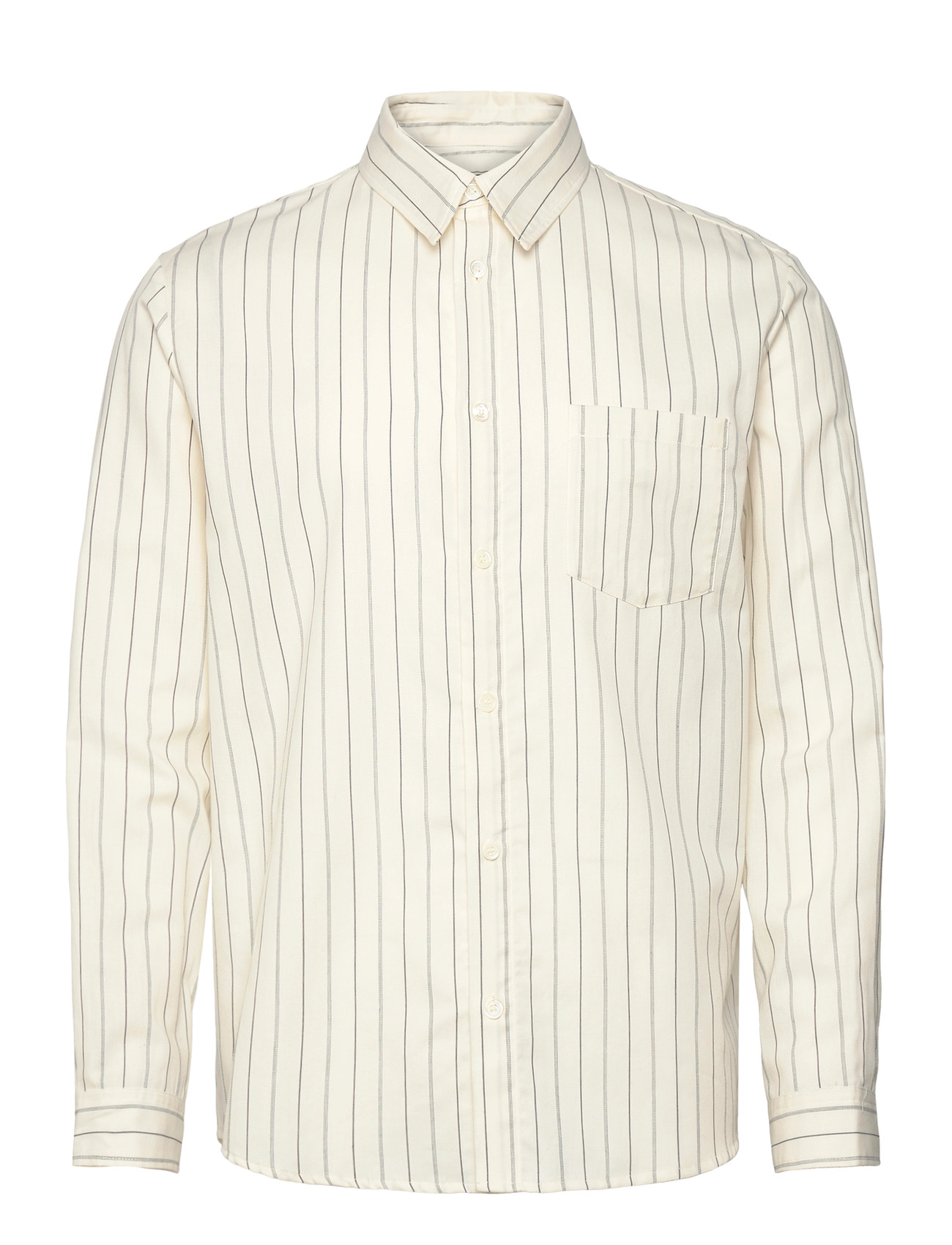 A.P.C. Shirt Clement, XL, Cream, Shirts > Striped Shirts, Herre