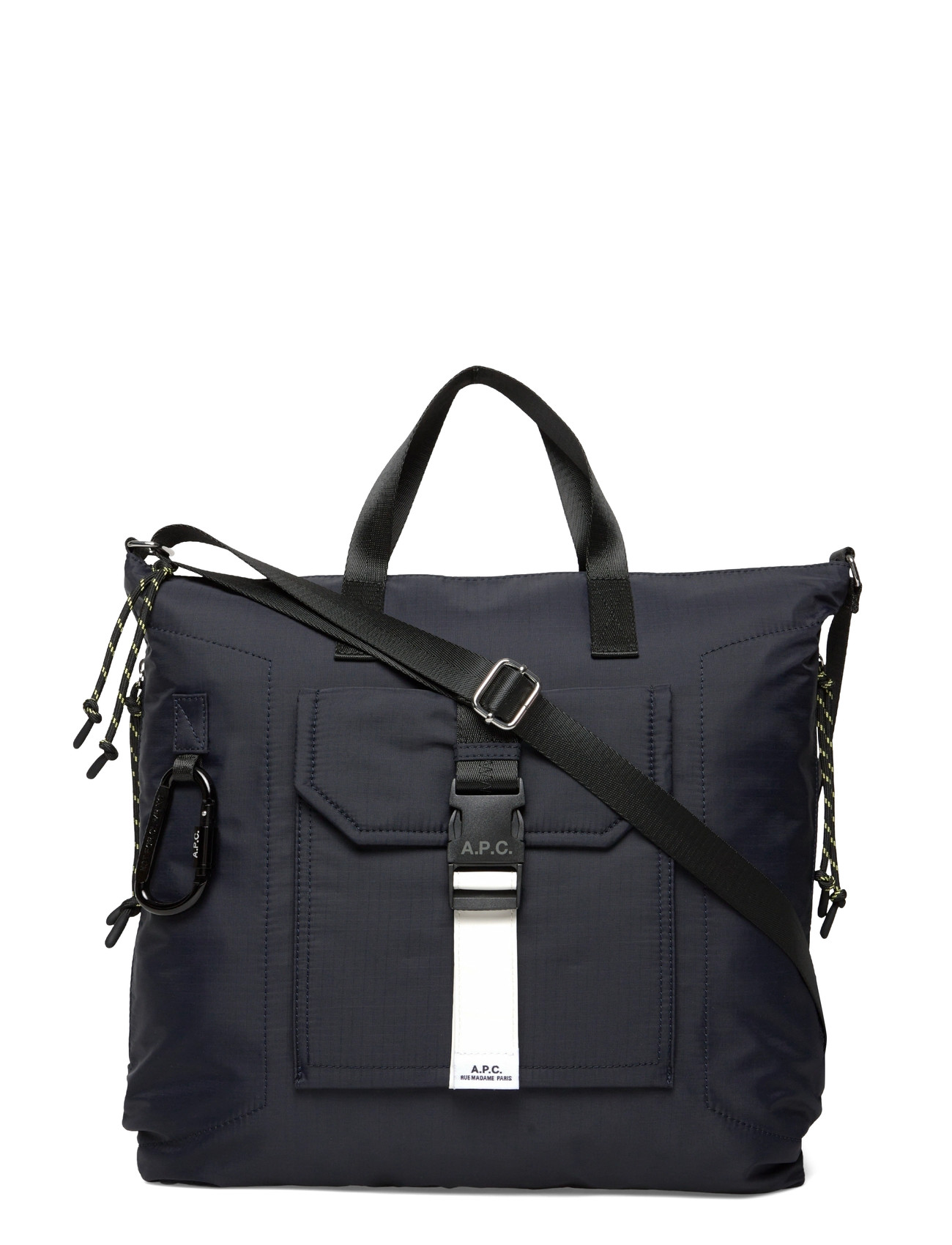 A.P.C. Tote Trek, One Size, Navy, Tasker > Tasker Med Tophåndtag, Dame