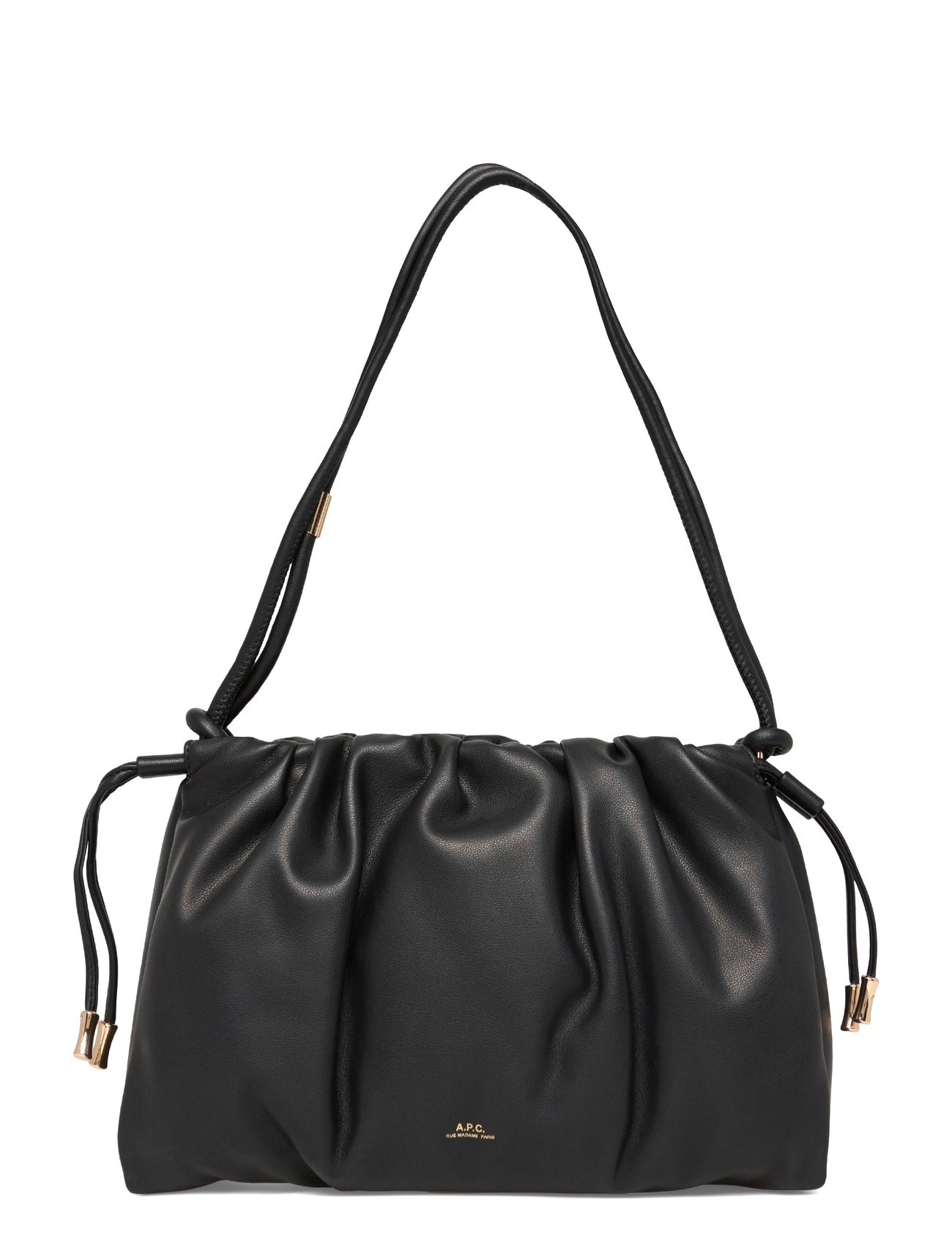 A.P.C. Shoulder Bag Ninon, One Size, Black, Tasker > Tasker Med Tophåndtag, Dame