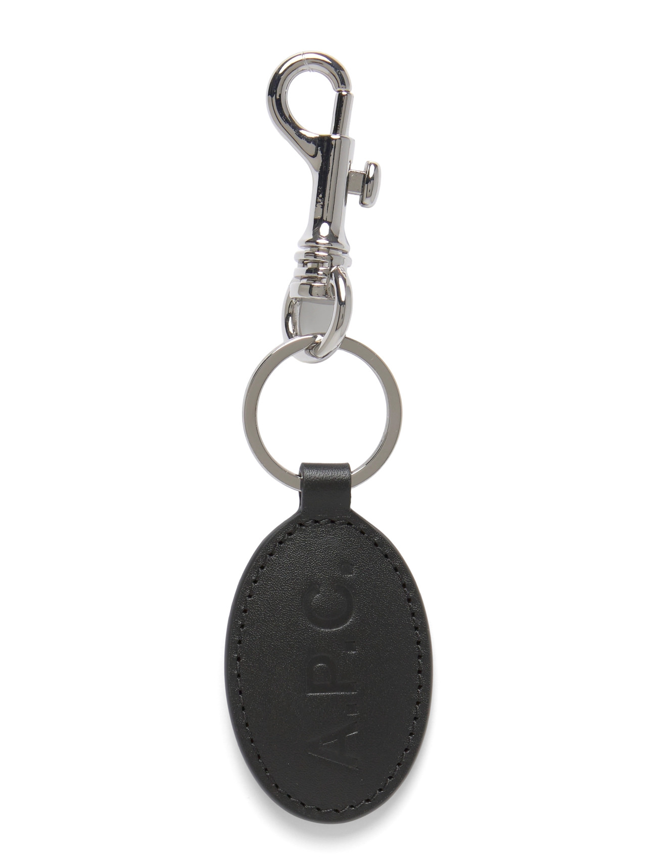 A.P.C. Key Chain Osaka, One Size, Black, Tilbehør > Nøgleringe & Bag Charms, Dame