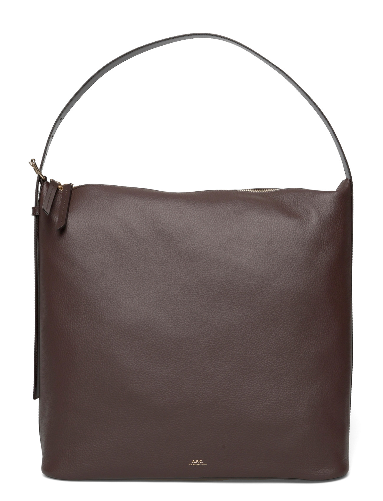 A.P.C. Bag Vera Maxi, One Size, Brown, Tasker > Tasker Med Tophåndtag, Dame