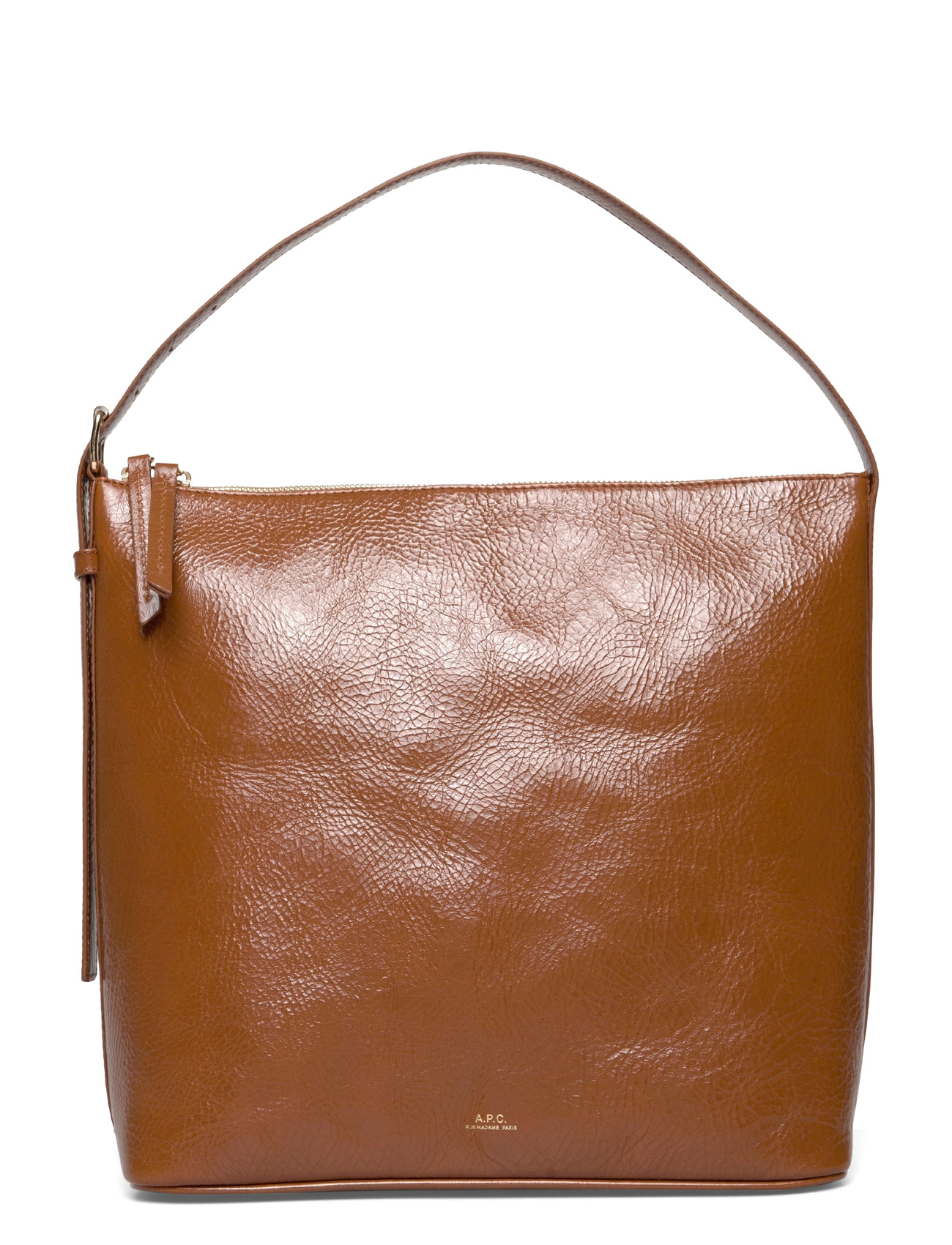 A.P.C. Bag Vera, One Size, Brown, Tasker > Tasker Med Tophåndtag, Dame