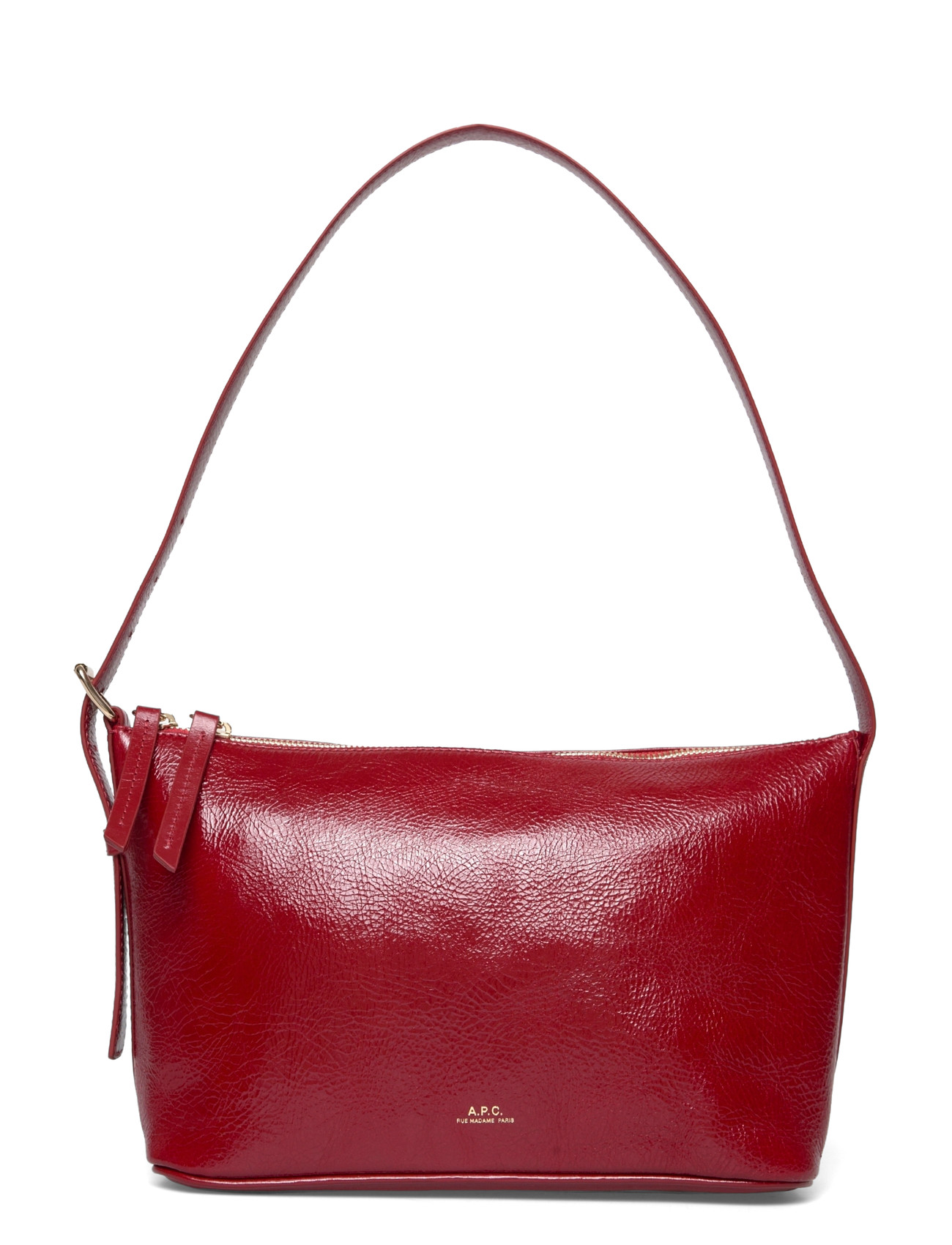A.P.C. Shoulderbag Vera, One Size, Red, Tasker > Tasker Med Tophåndtag, Dame