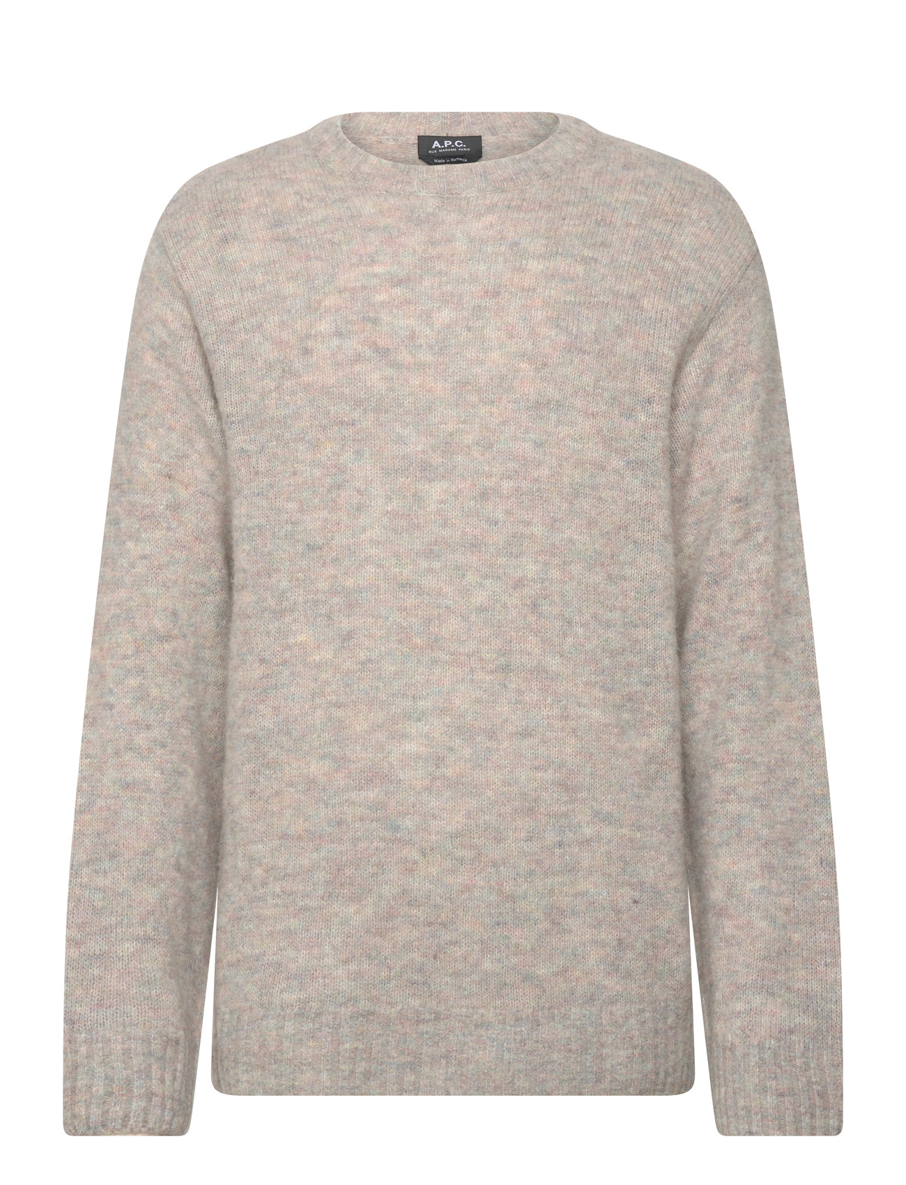 A.P.C. Pullover Lucas, S, Knitwear, Beige - Round Necks, Männerswear