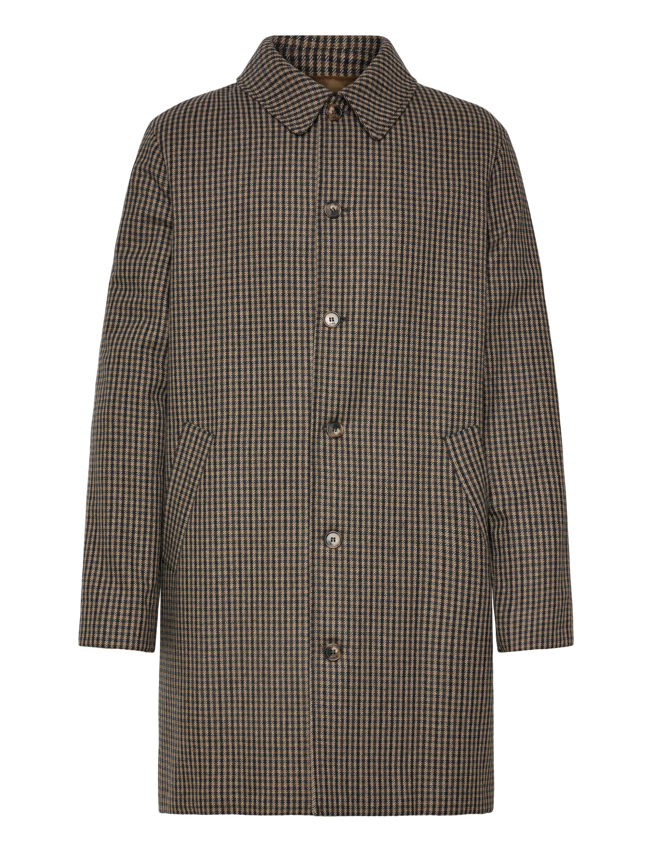 A.P.C. Coat Mac Paul, XXL, Multi/patterned, Frakker > Lette Frakker, Herre