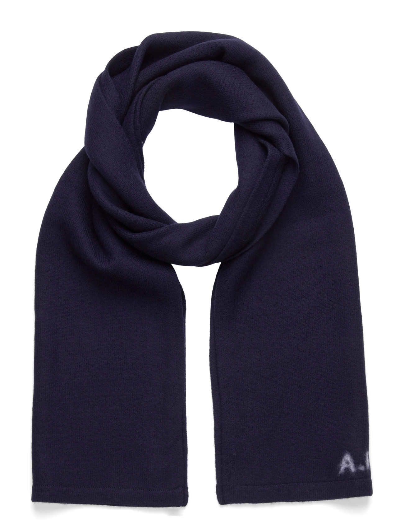 A.P.C. Scarf William, One Size, Navy, Tørklæder > Vintertørklæder, Dame