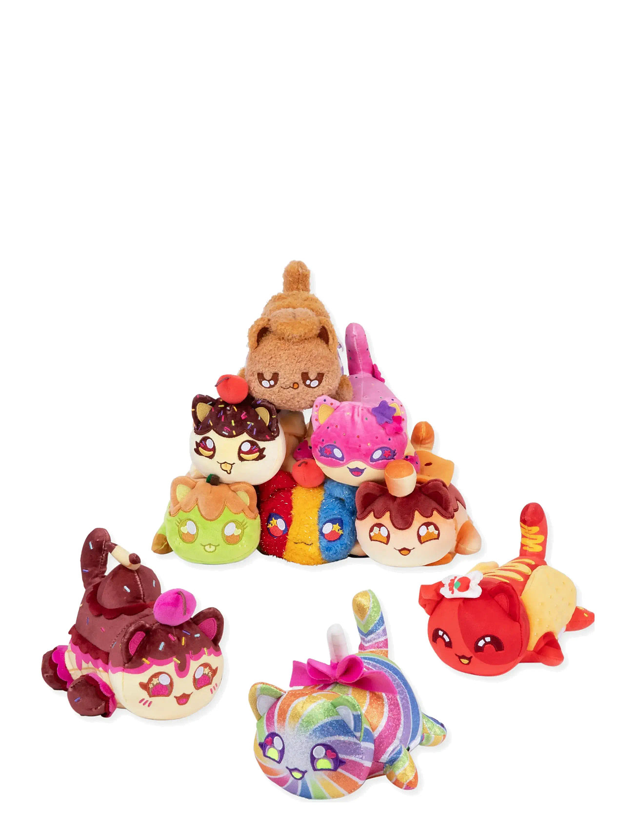 Aphmau Mystery Plush 15 Cm Circus Treats Asst. Toys Soft Toys Stuffed Animals Multi/patterned Aphmau