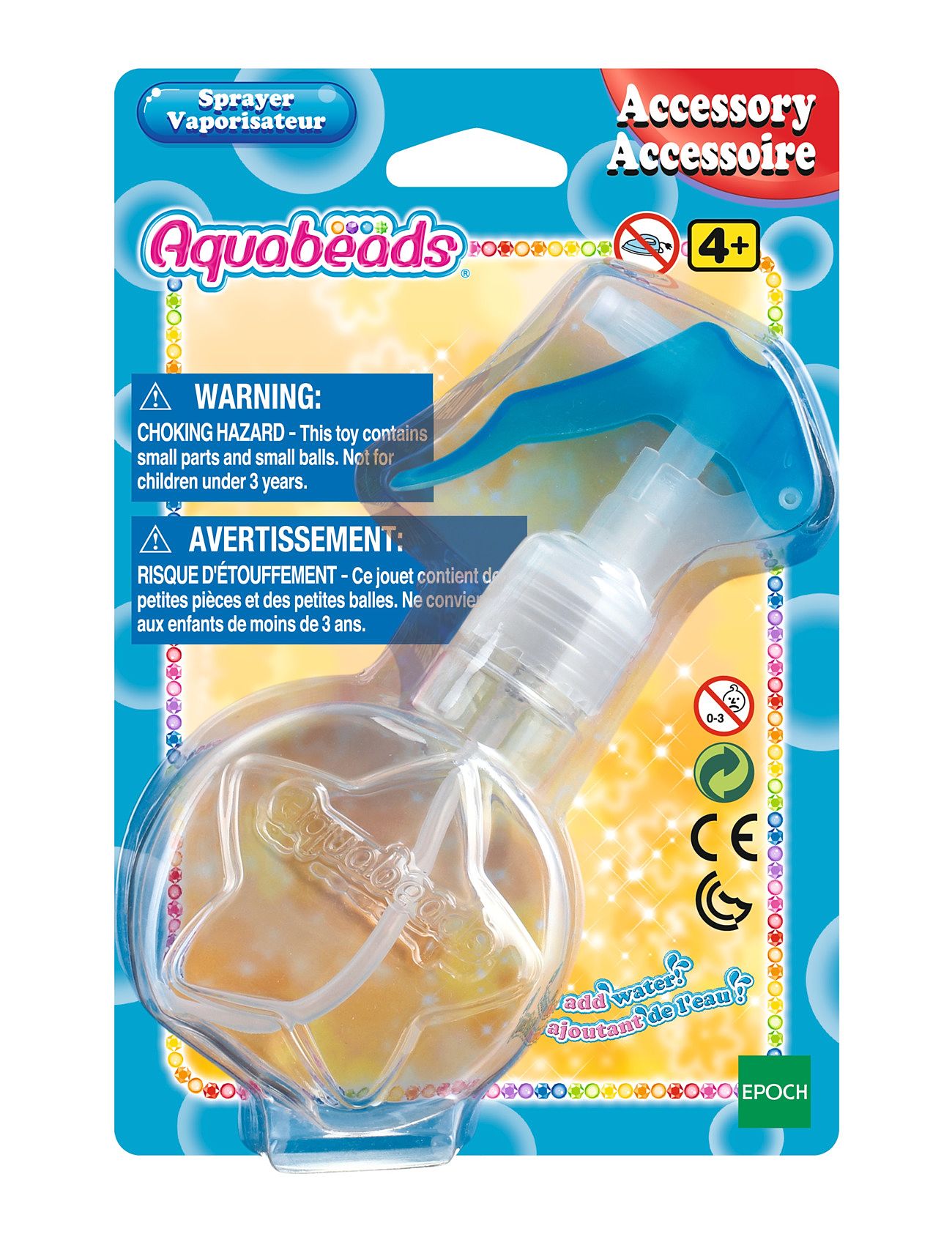 Sprayer Toys Creativity Drawing & Crafts Craft Multi/patterned Aqua Beads