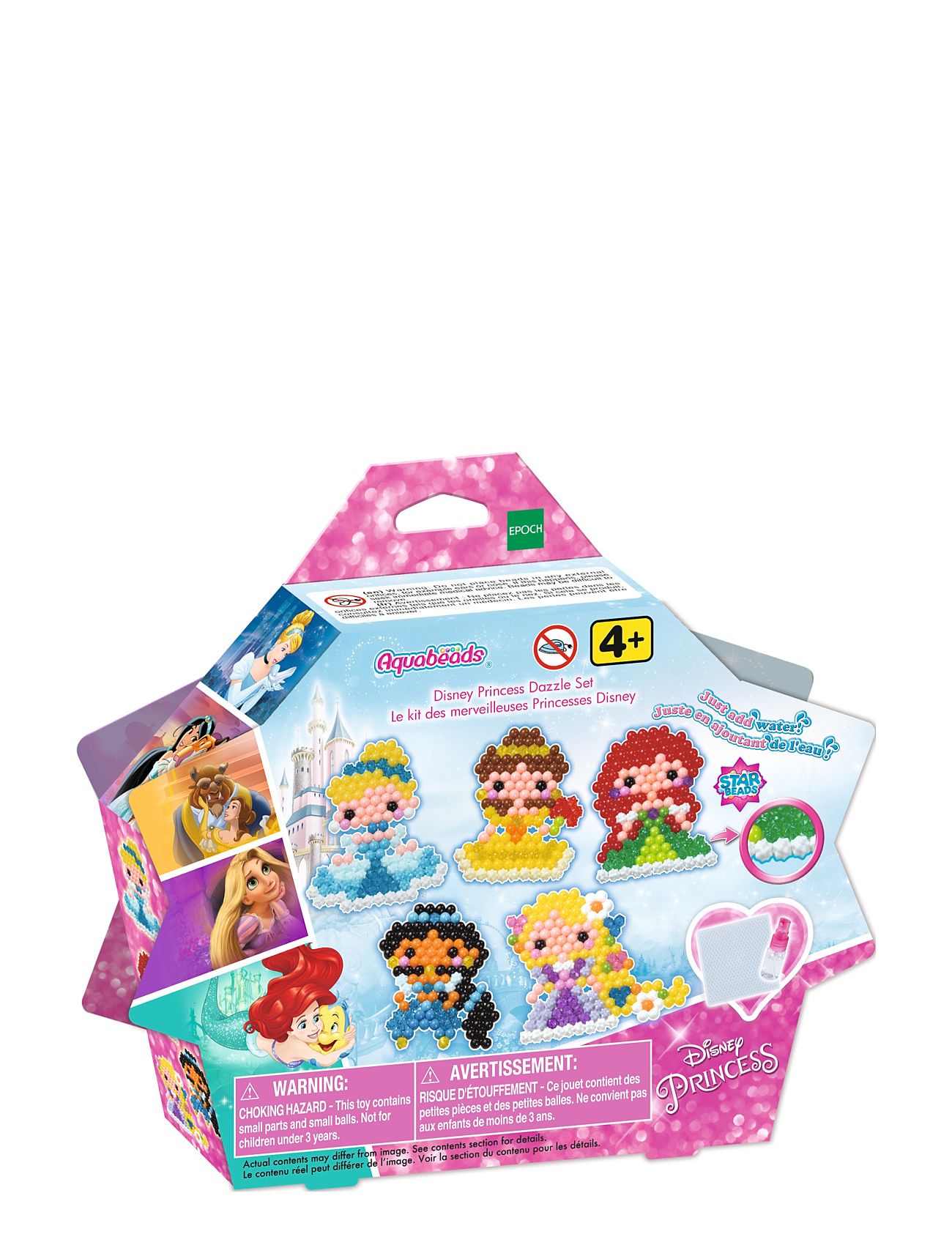 Disney Princess Dazzle Set Toys Creativity Drawing & Crafts Craft Pearls Multi/patterned Aqua Beads