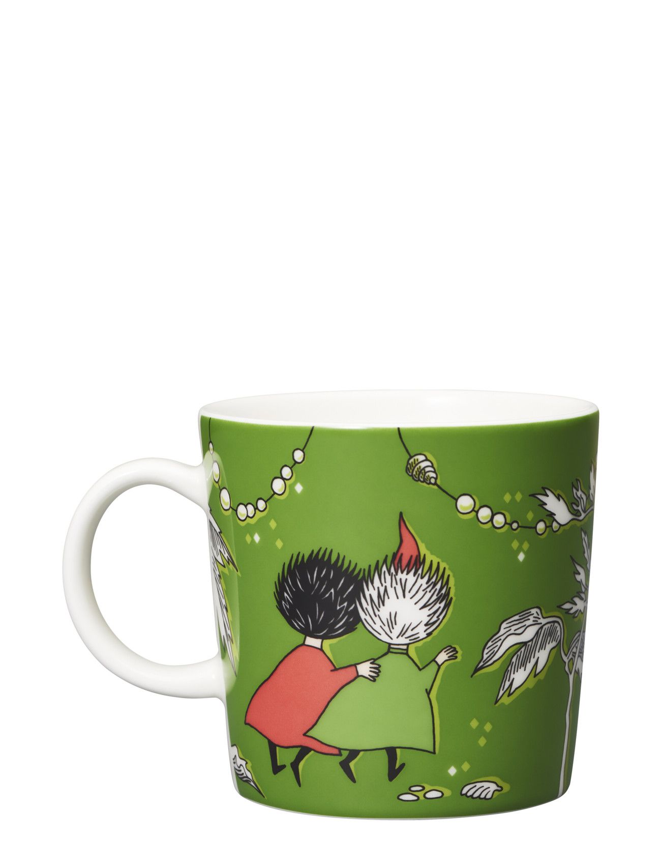 Moomin Mug 0,3L Thingumy And Bob Home Tableware Cups & Mugs Coffee Cups Green Arabia