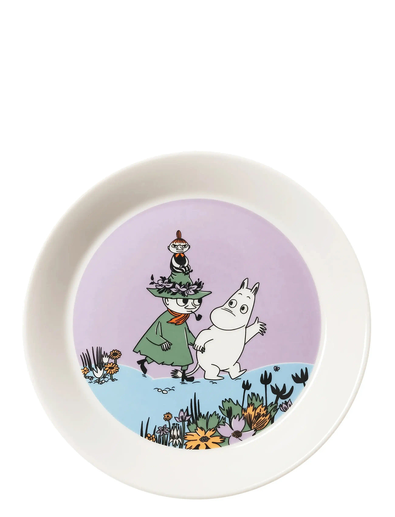 ARABIA Moomin Plate 19Cm Friends Forever Weiß - Ø 19 CM - Unisex