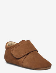 HAND MADE BABY BOOT - COGNAC SUED