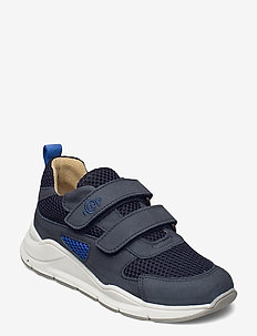 Hand Made Shoe - blinkende sneakers - navy/cobalt