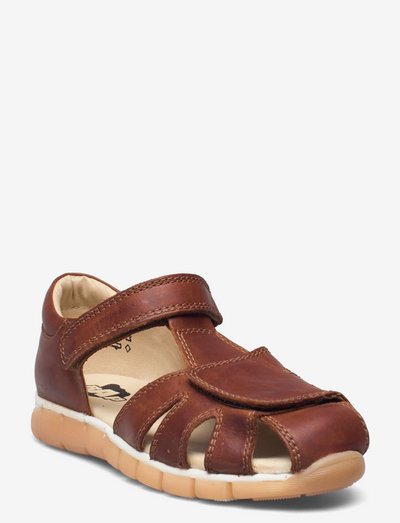 Hand Made Sandal - stropp-sandaler - cognac tusca