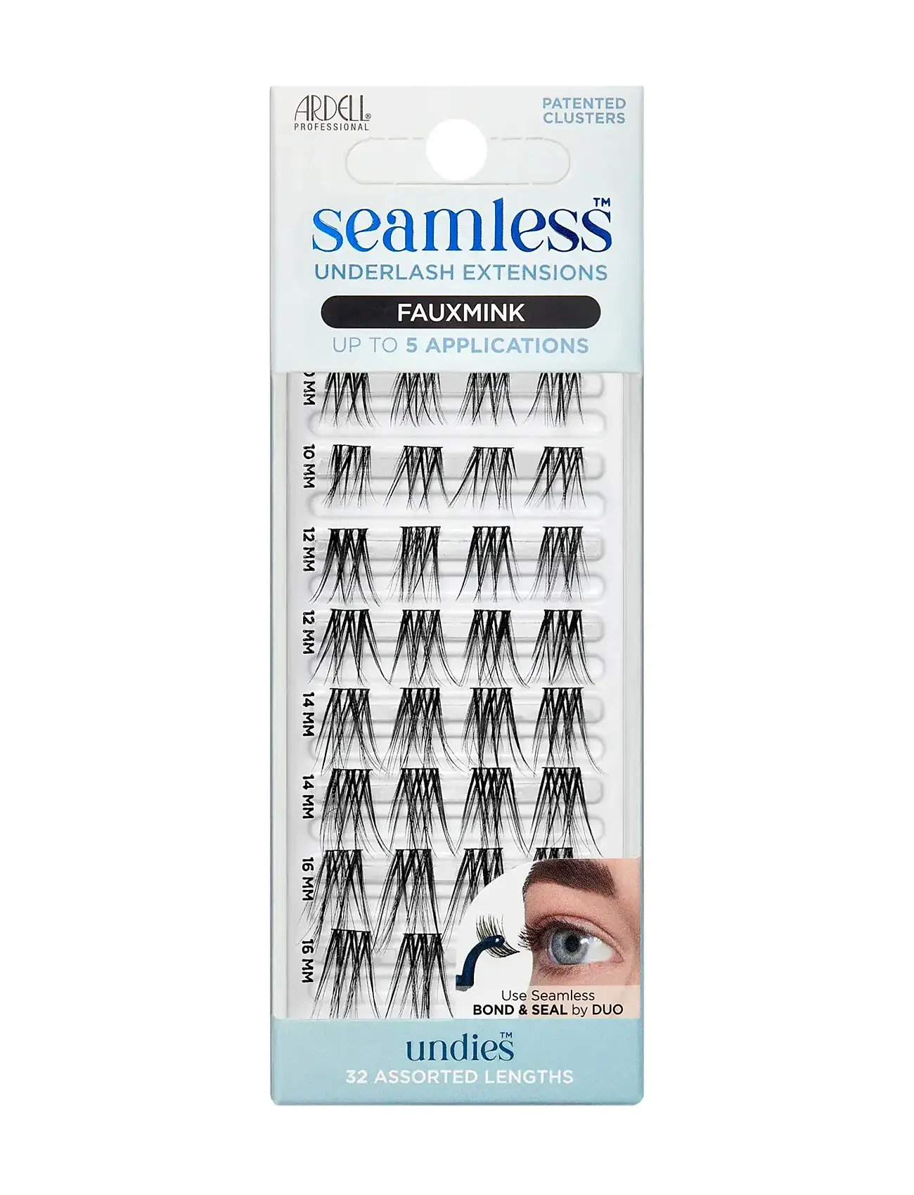 Ardell Seamless Refill Faux Mink, One Size, Black, Øjne > Vipper, Dame