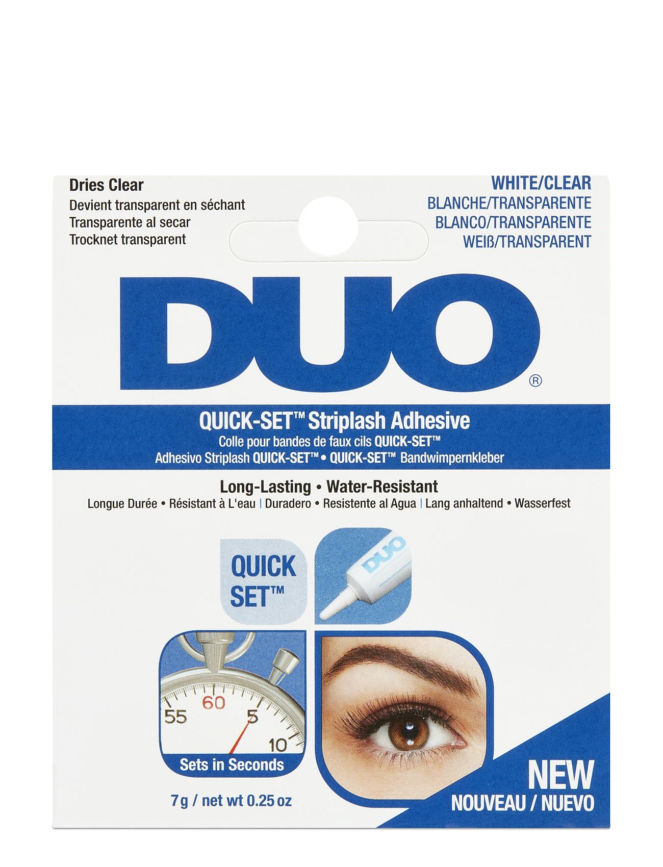 Duo Quick-Set Clear Ögonfrans Smink Nude Ardell