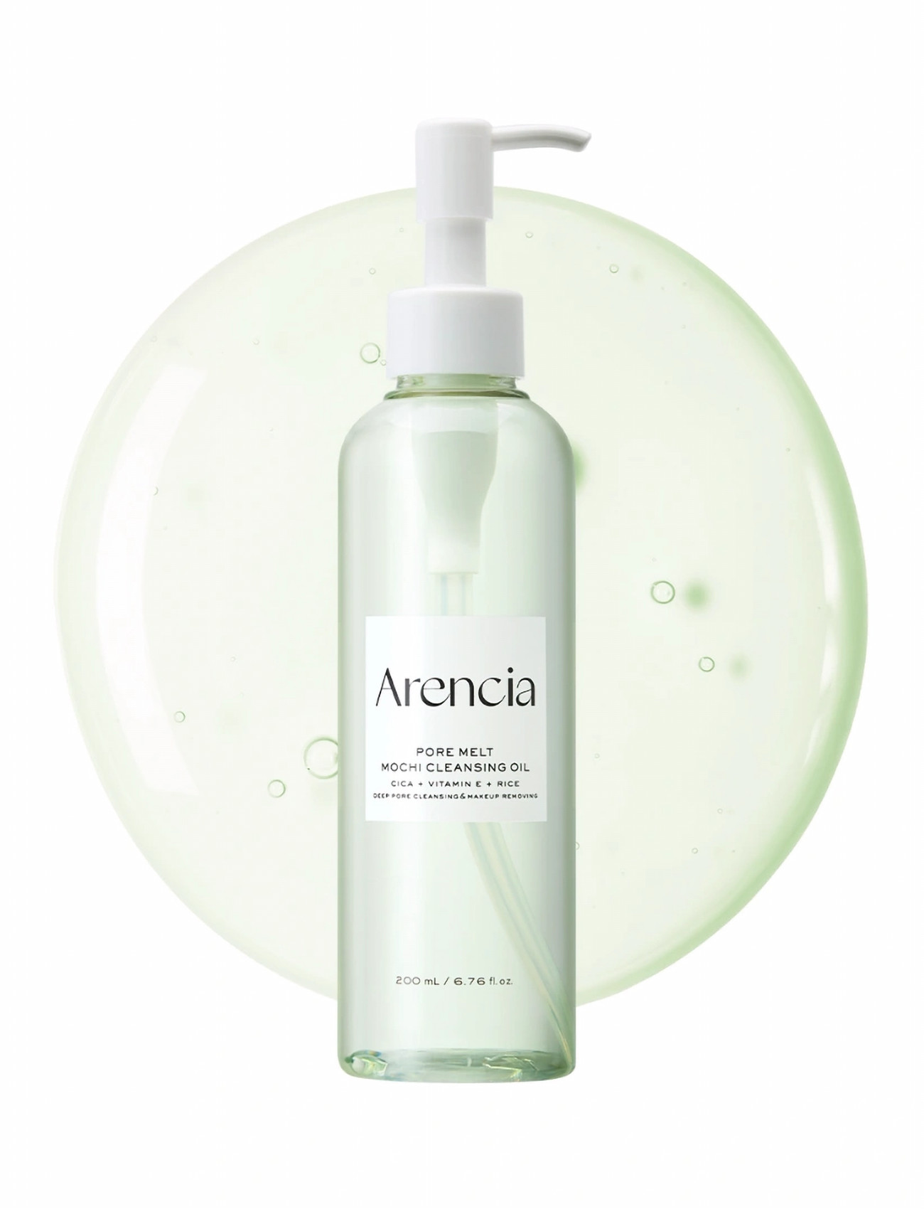 Arencia Arencia - Pore Melt Mochi Cleansing Oil (200ml), 200 ml, Nude, Rensemidler > Olierense, Dame