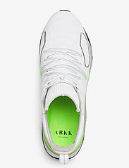 ARKK Copenhagen FORTHLINE - Joggesko - white/vivid green ARKK Copenhagen FORTHLINE - Joggesko - white/vivid green