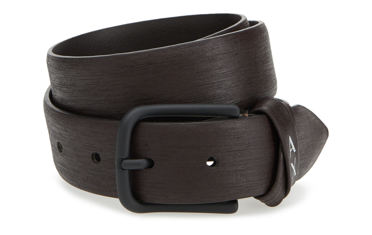 Beltdark Man Tongue BrownArmani Exchange Leather 45AjqL3R