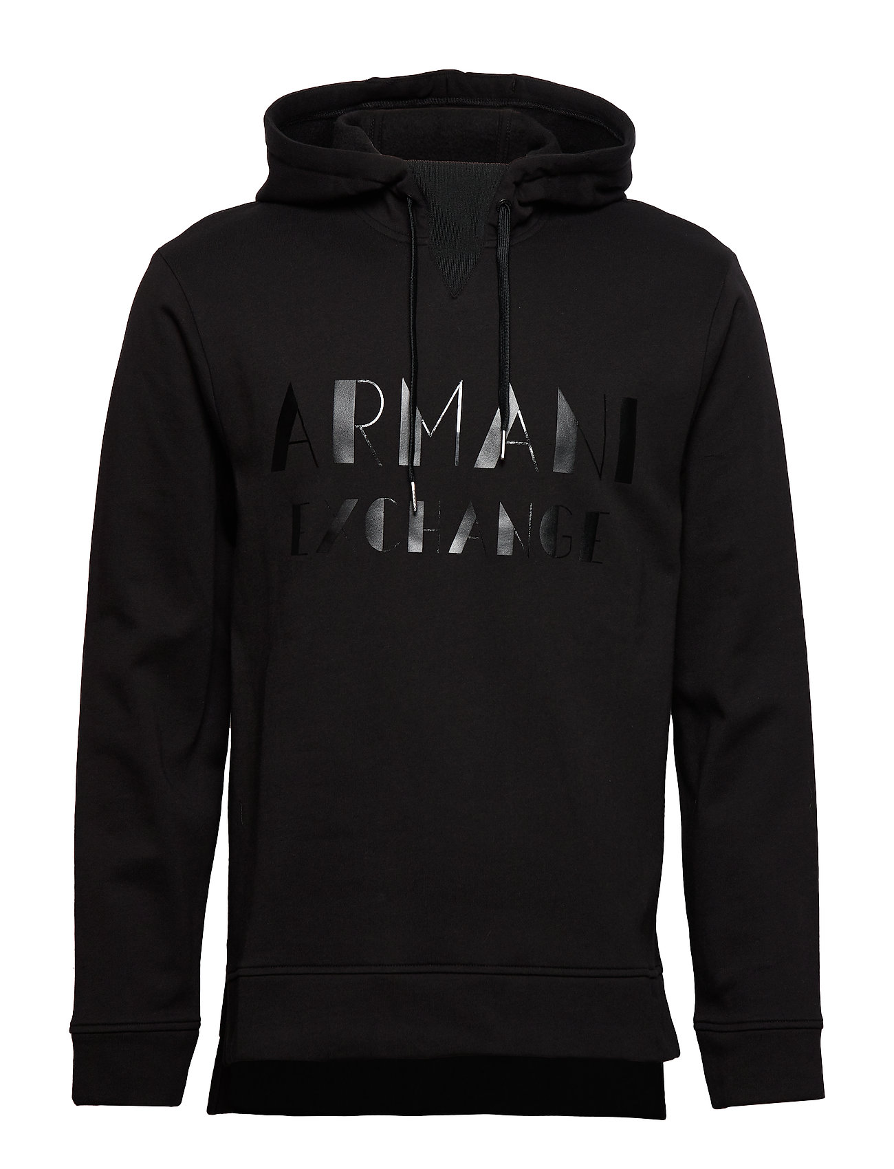black armani exchange hoodie
