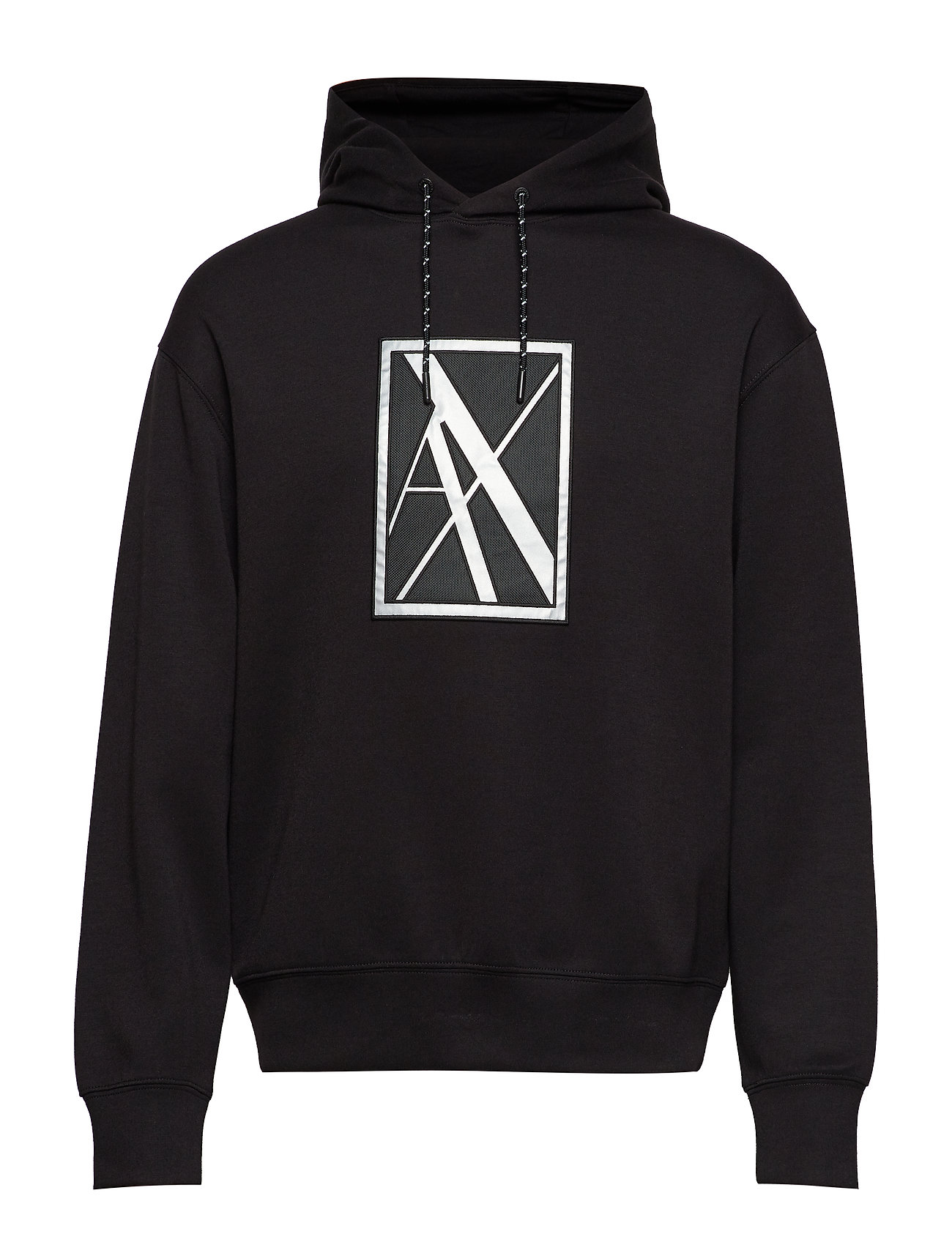 armani exchange hoodie black