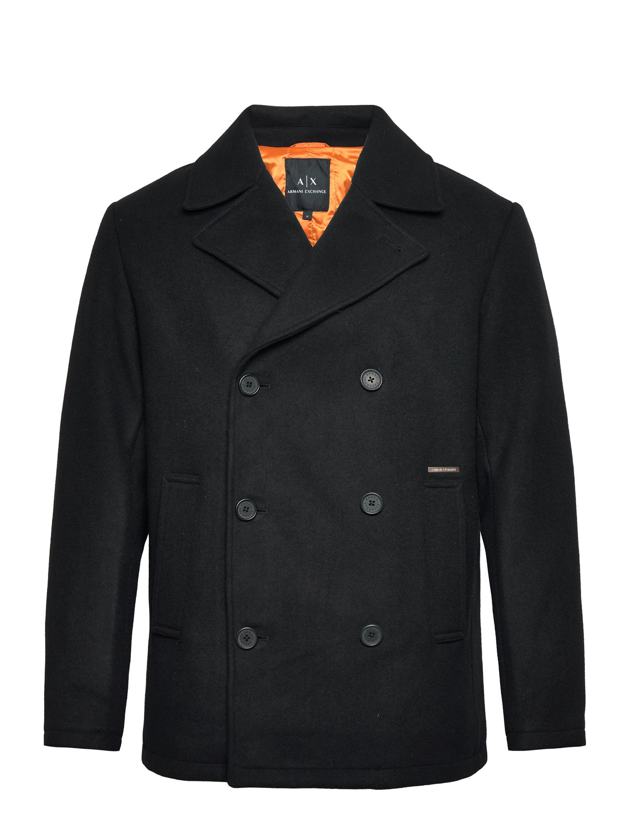 Armani exchange wool discount coat