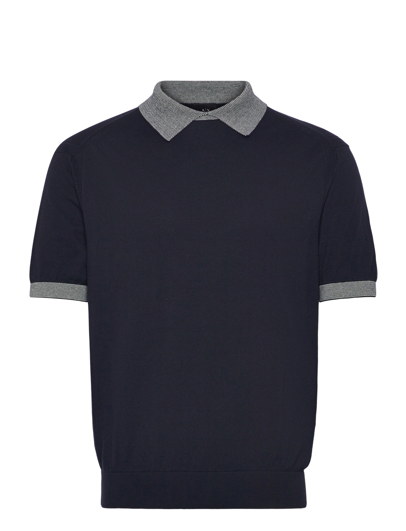 ARMANI EXCHANGE Knit Polo Navy - L - Herren