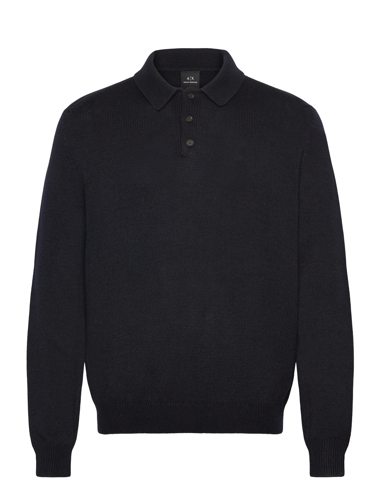 ARMANI EXCHANGE Knit Polo Navy - XXL - Herren